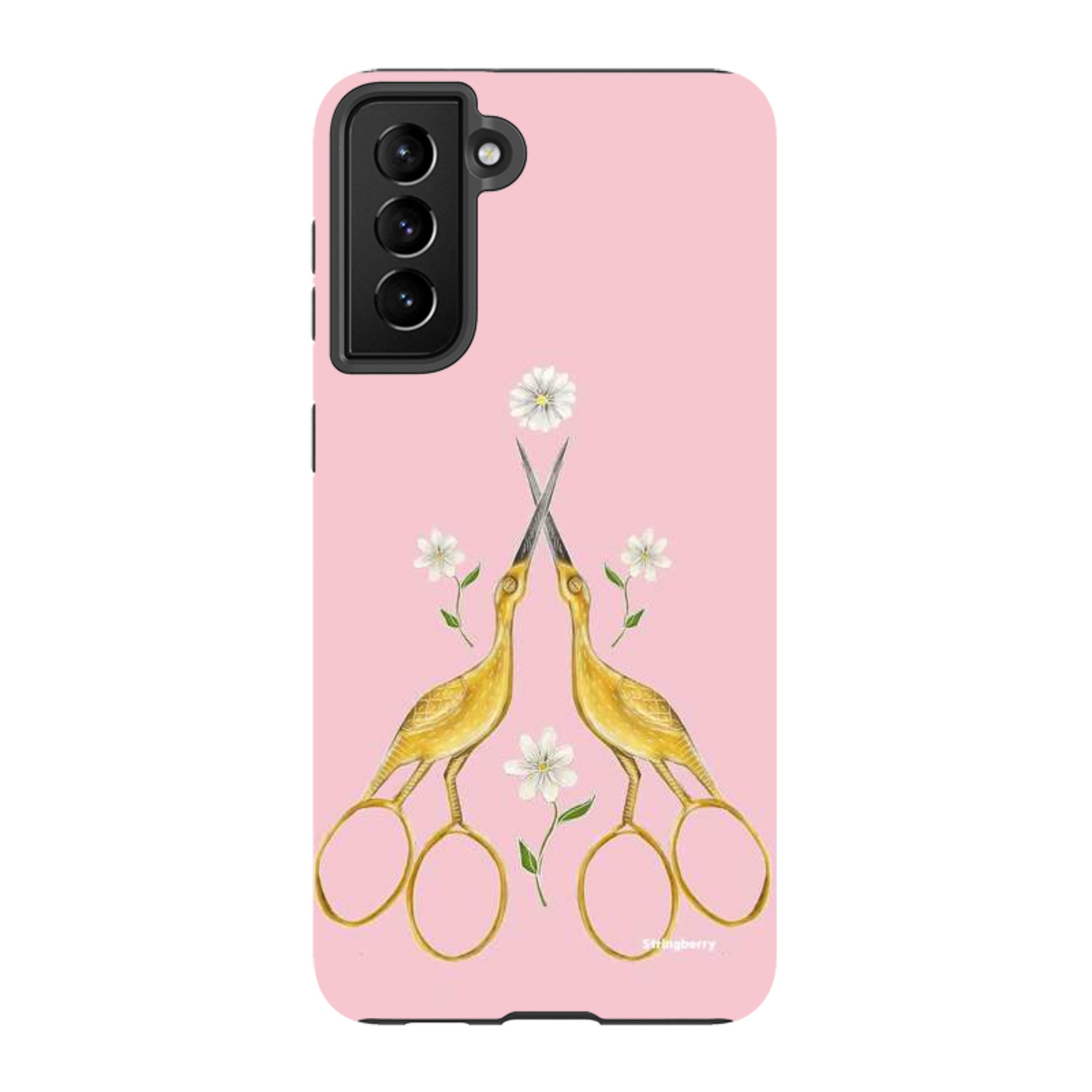 Samsung Tough Case - Heron Scissors By Catherine Rowe