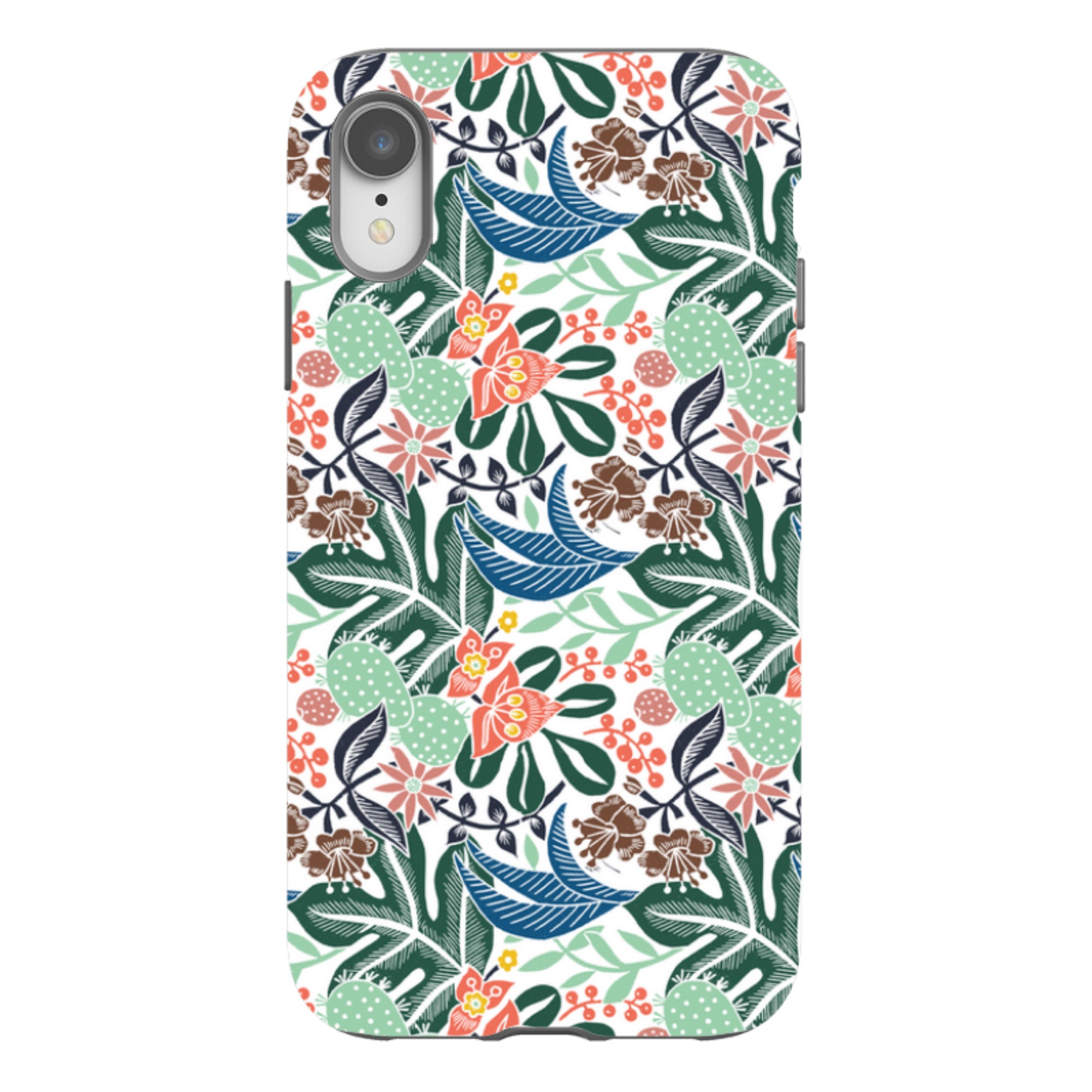 iPhone Tough Case - Tropical Cactus 2 By Kate Heiss
