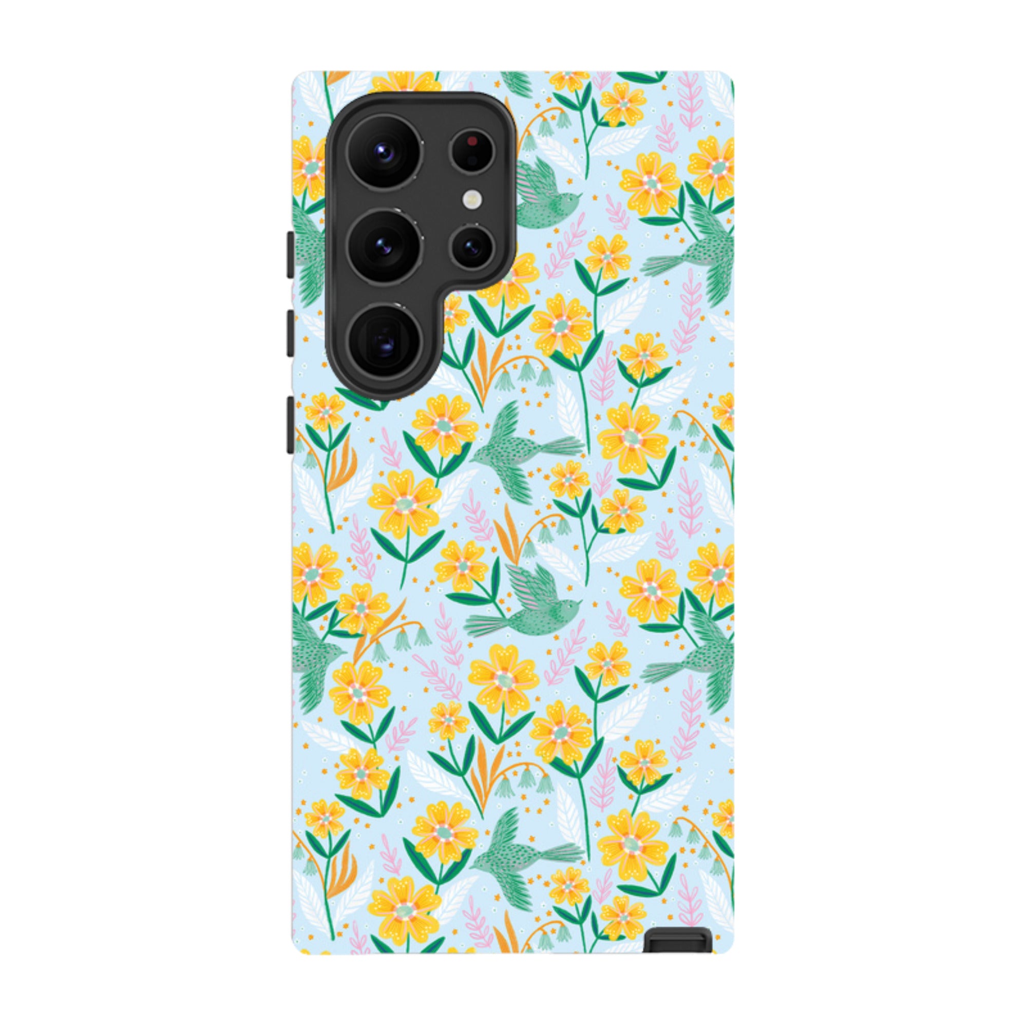 Samsung Tough Case - Sweet Birds Blue By Lee Foster Wilson