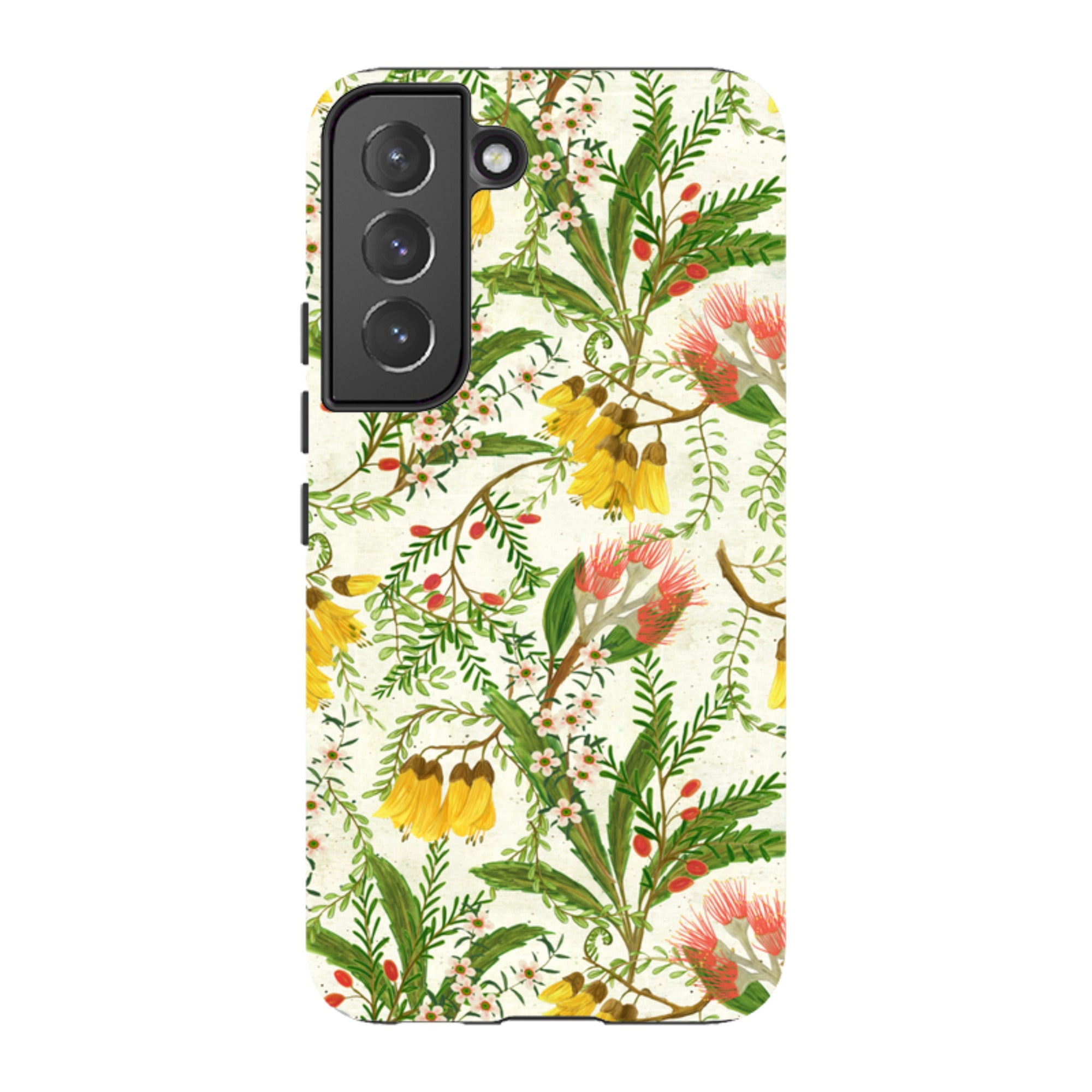 Samsung Tough Case - Kowhai And Bottle Brush By Katherine Quinn