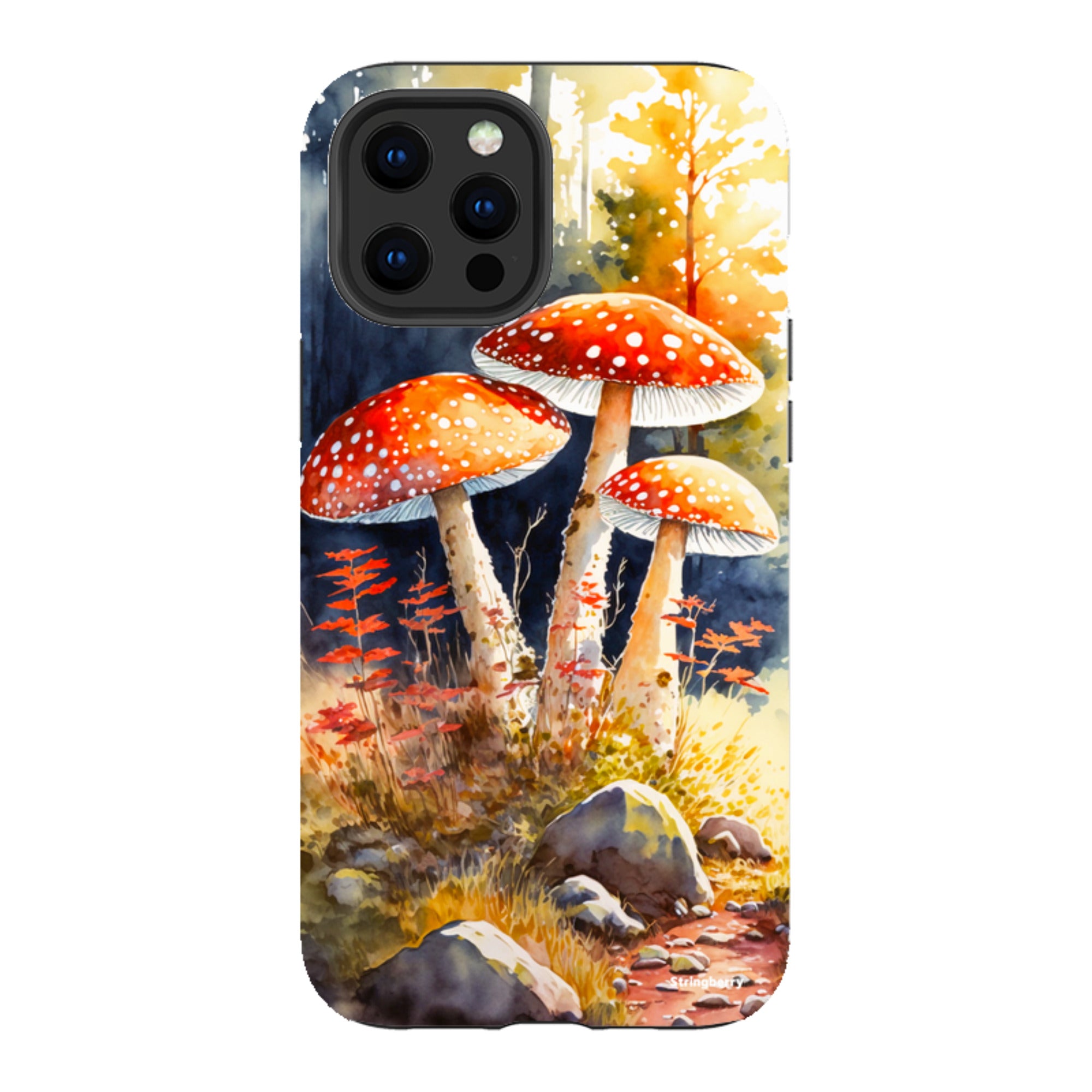 iPhone Tough Case - Mushroom Colour I