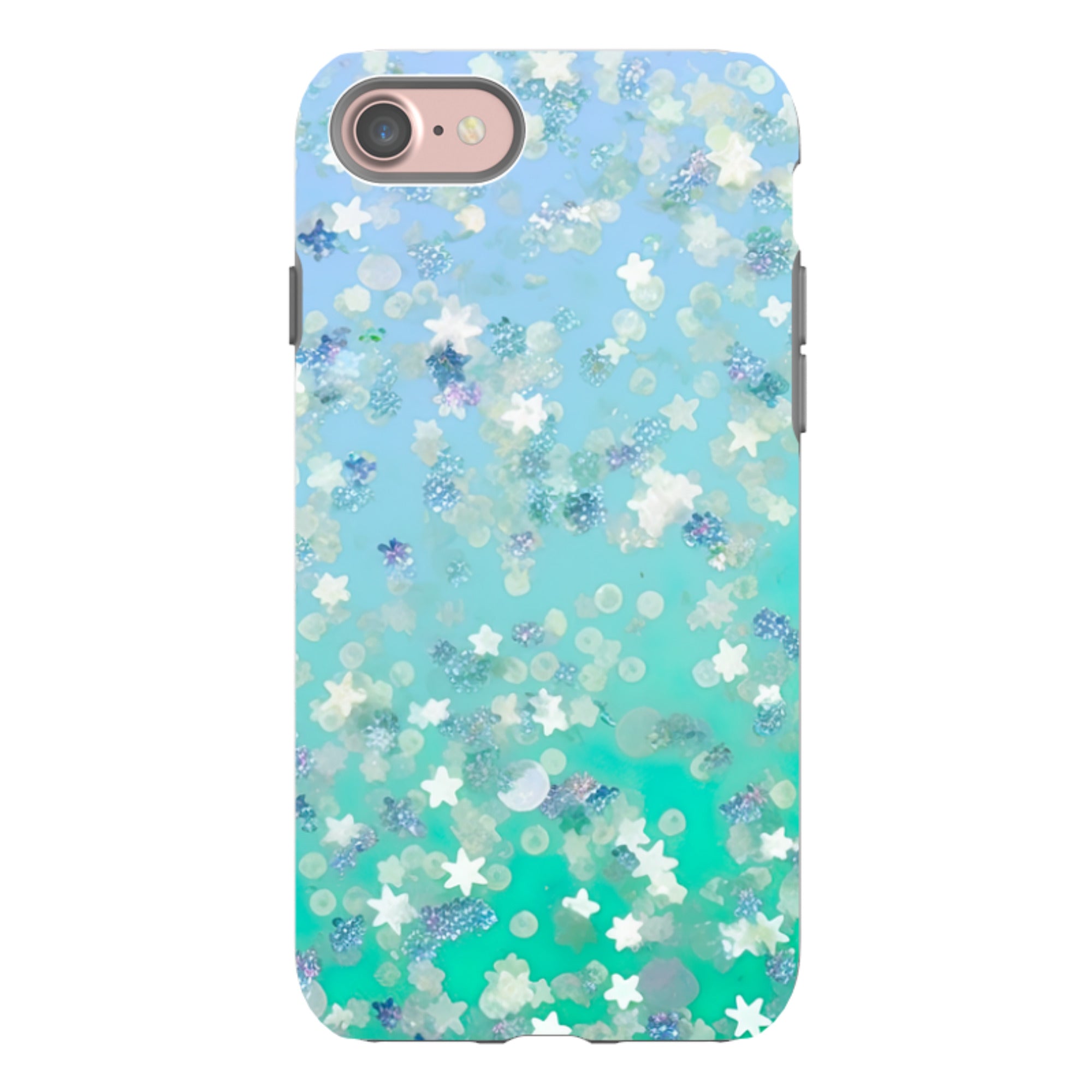 iPhone Case - Green Stars