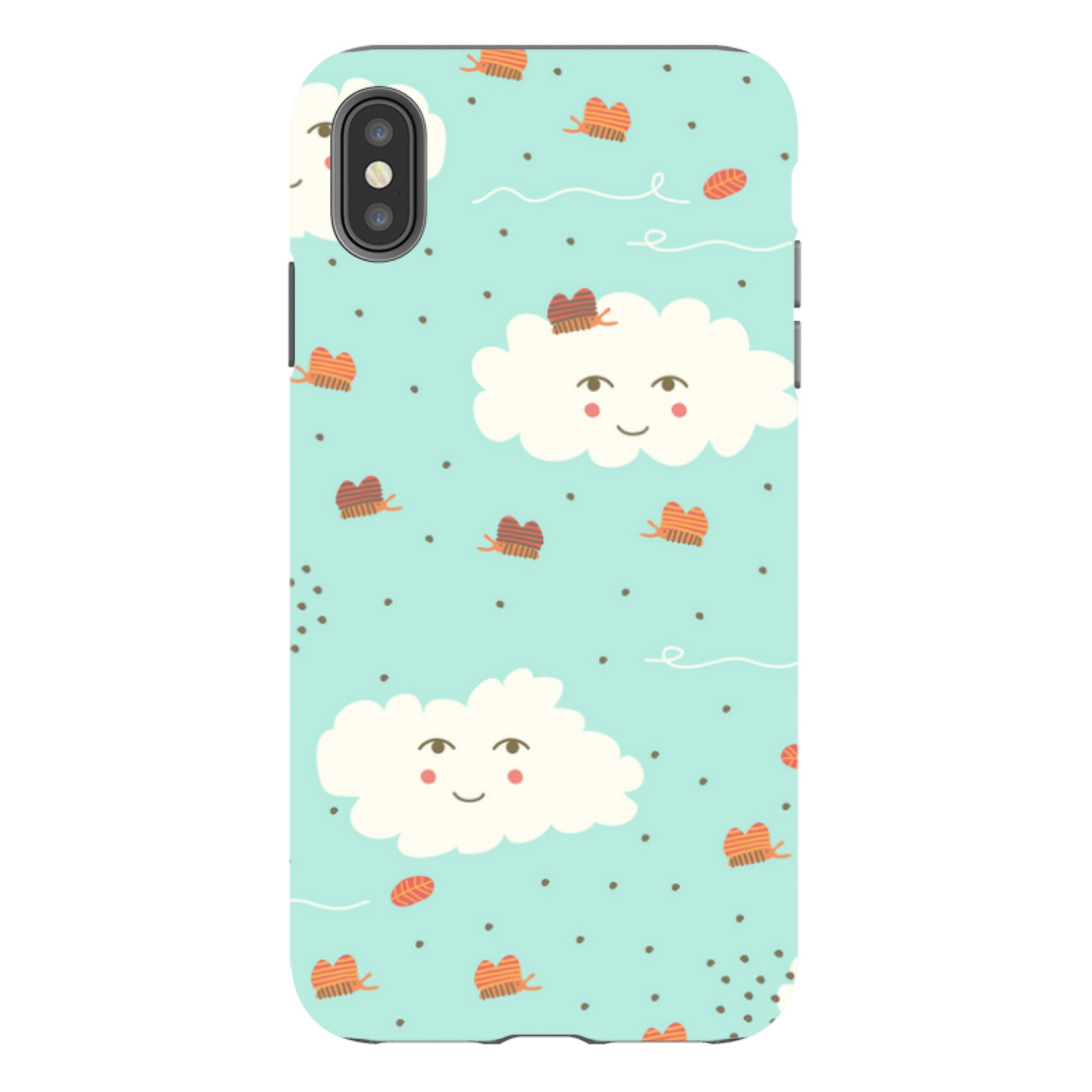 iPhone Tough Case - Clouds By Gabriela Larios