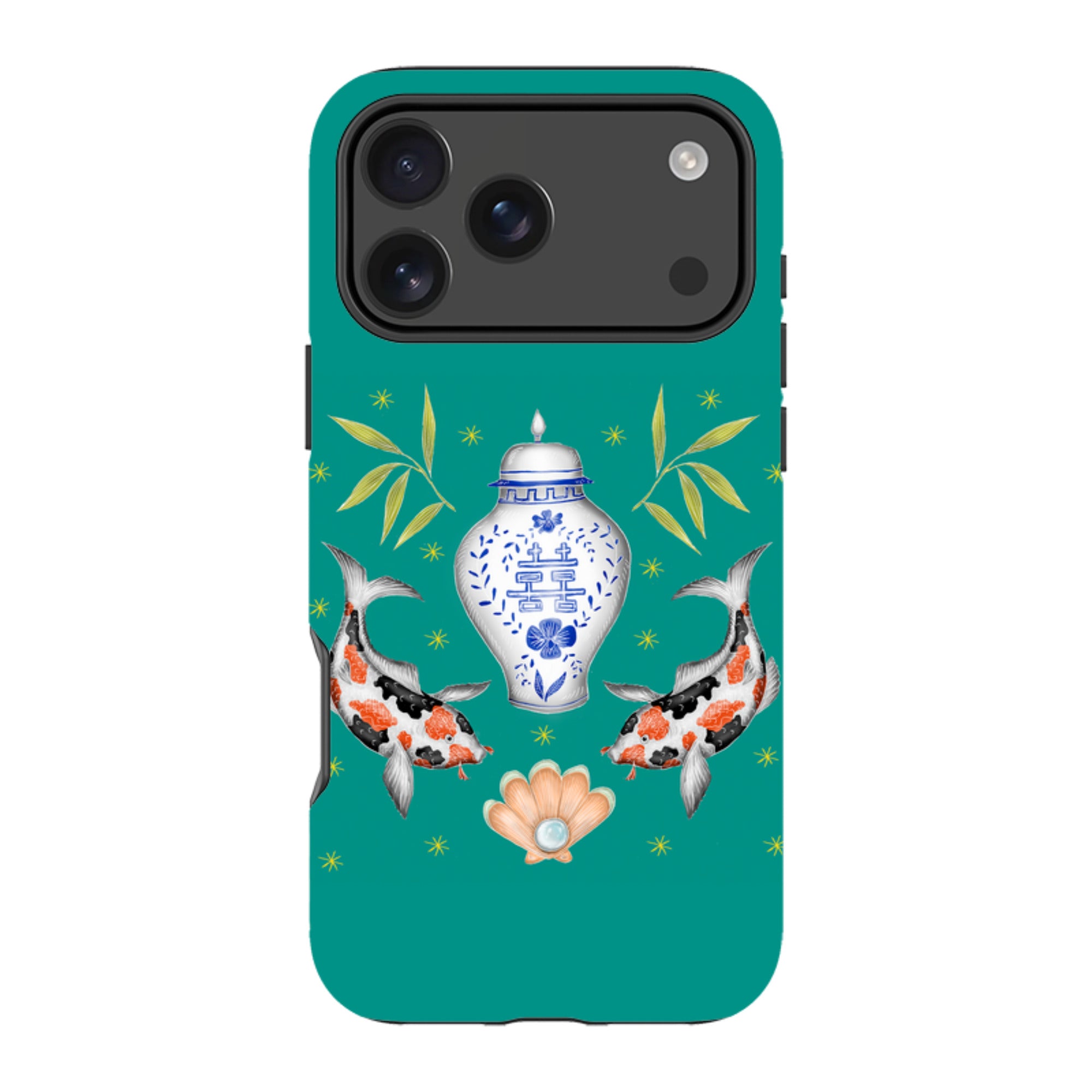iPhone Tough Case - Koi Carp By Catherine Rowe