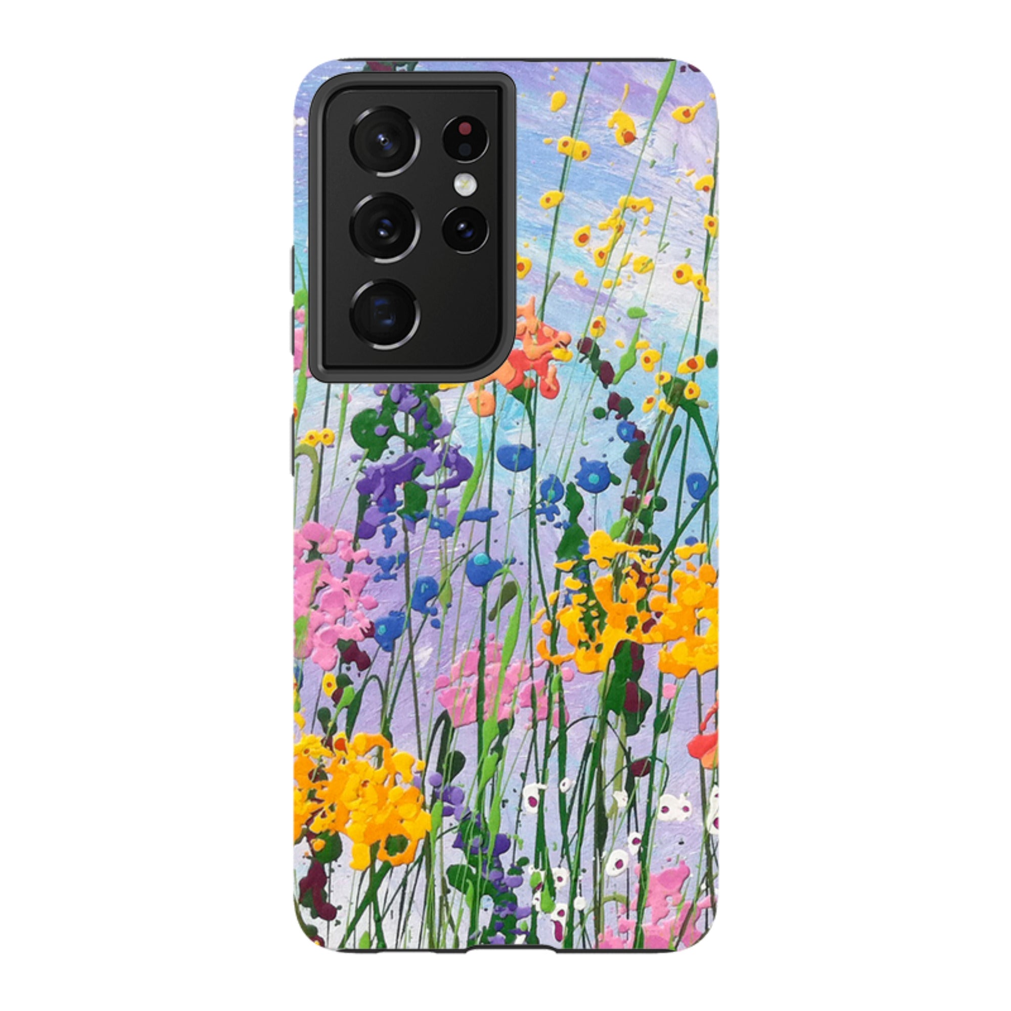 Samsung Tough Case - Wildflowers At Play By Linda Calvert Jacobson