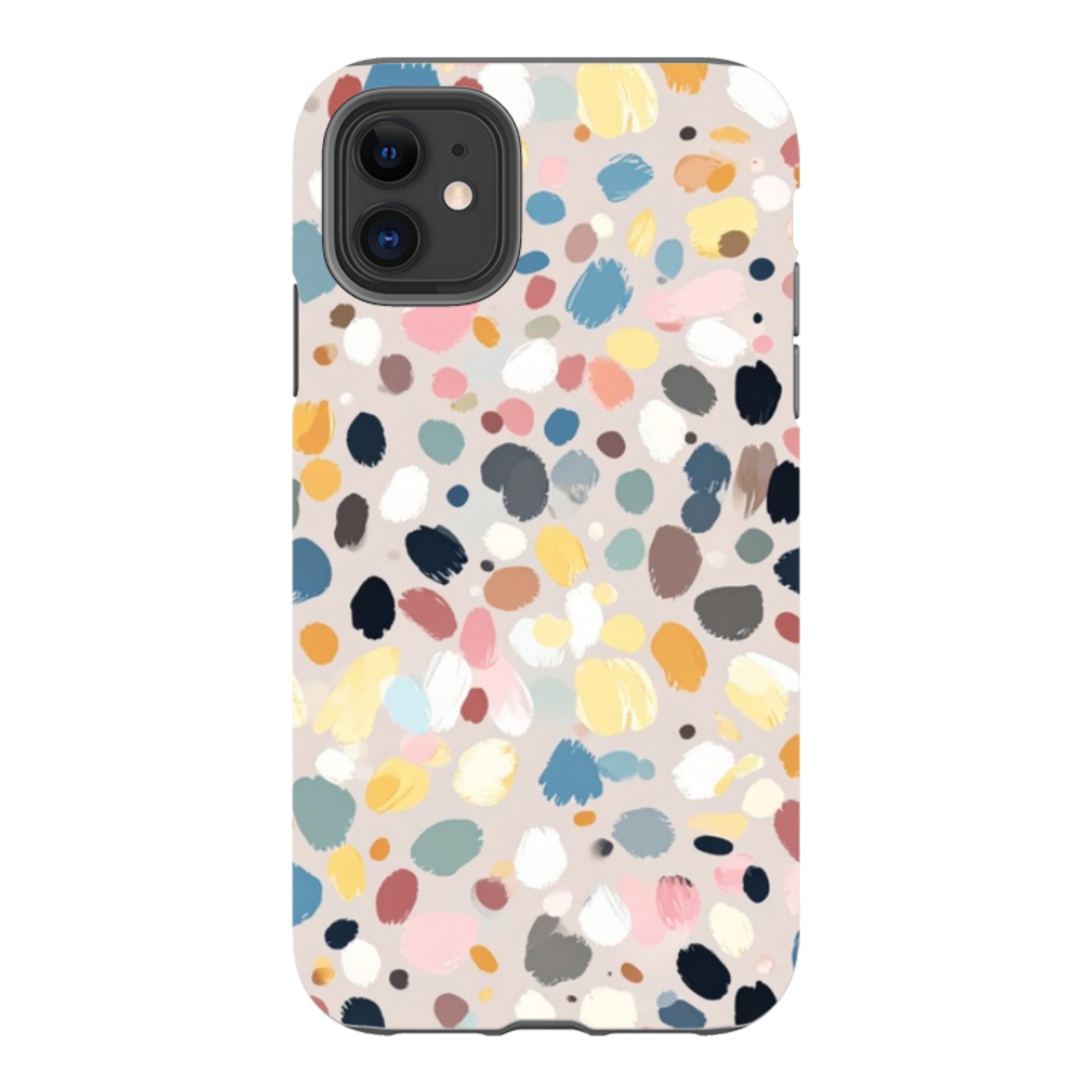 iPhone Tough Case - Summer Polka