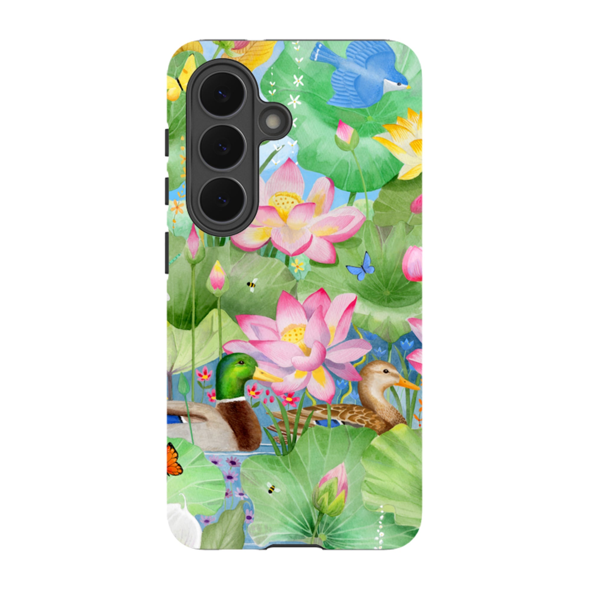 Samsung Tough Case - Waterlily Pond By Bex Parkin