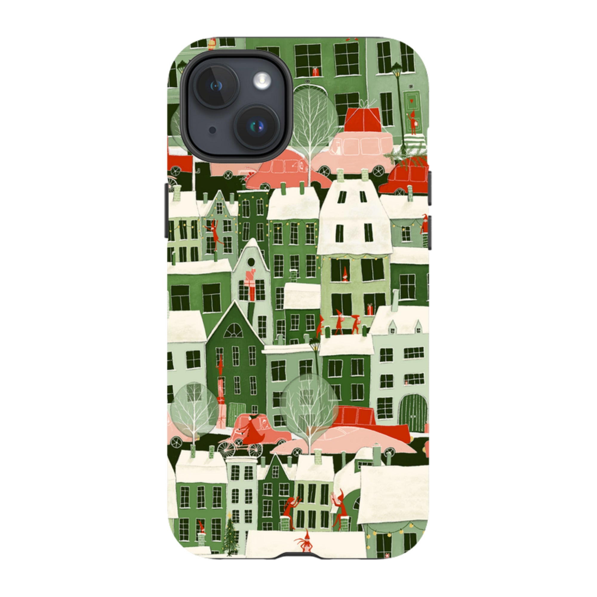 iPhone Tough Case - Christmas City By Maja Lindberg