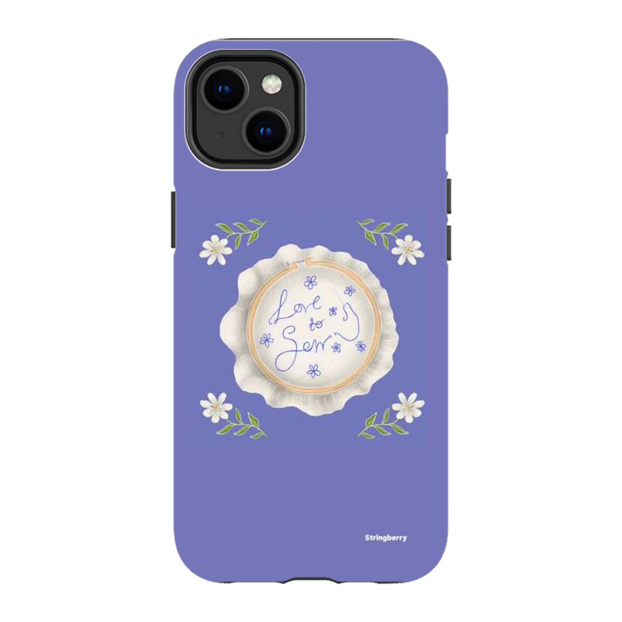 iPhone Tough Case - Love To Sew By Catherine Rowe