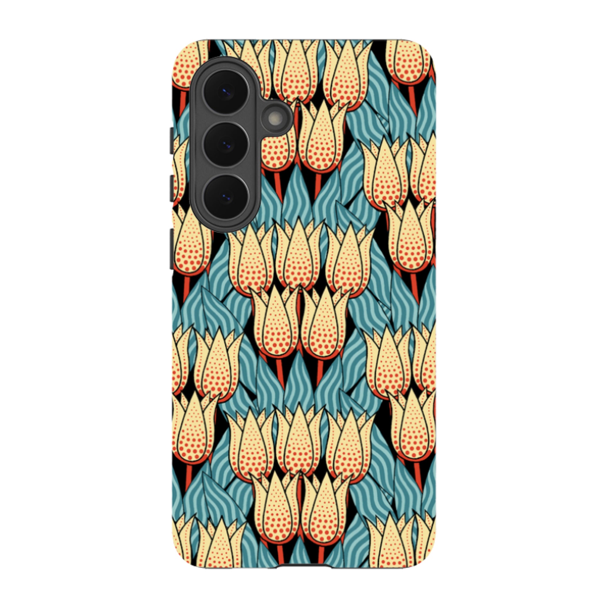 Samsung Tough Case - Spotty Tulip By Cressida Bell