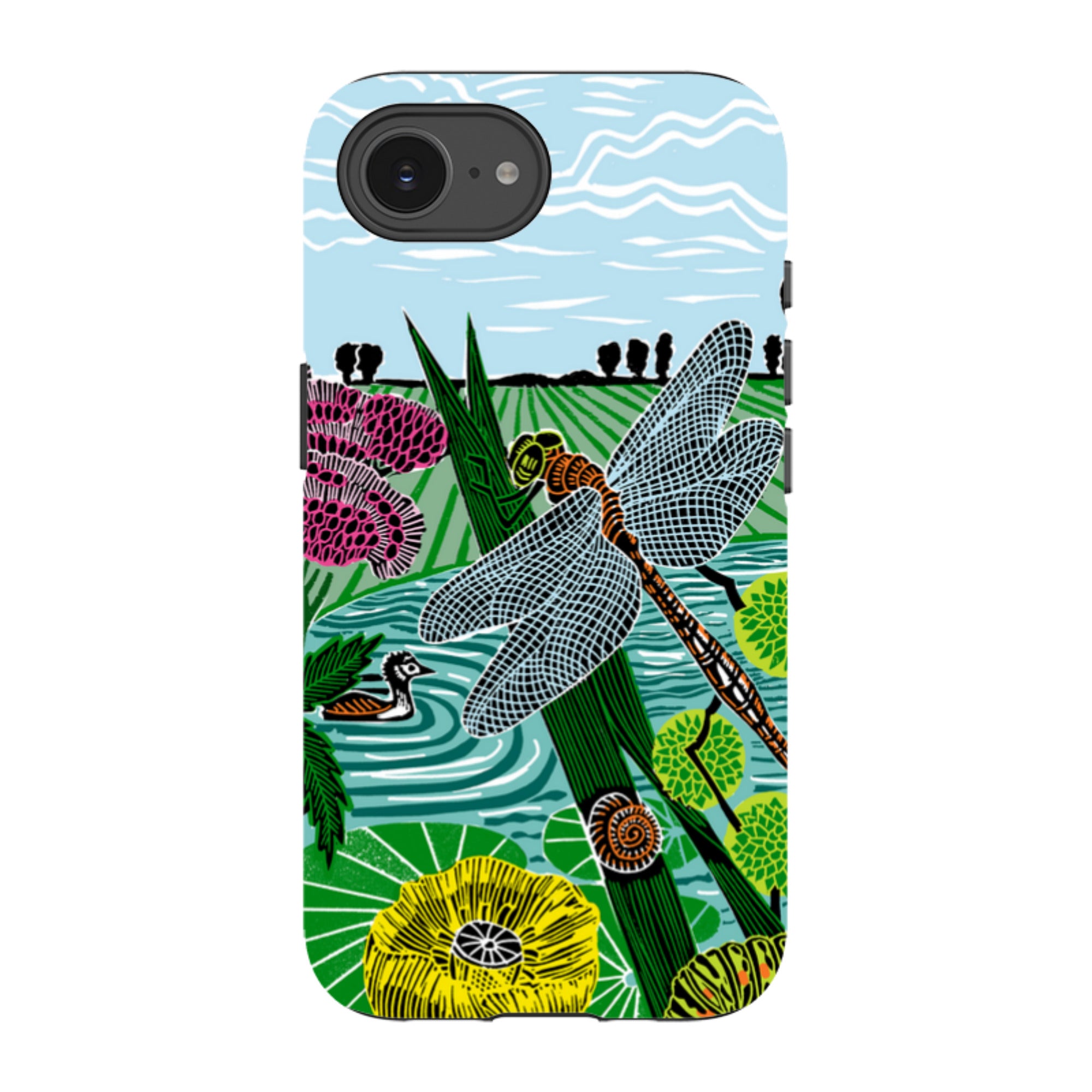 iPhone Tough Case - Pond By Kate Heiss