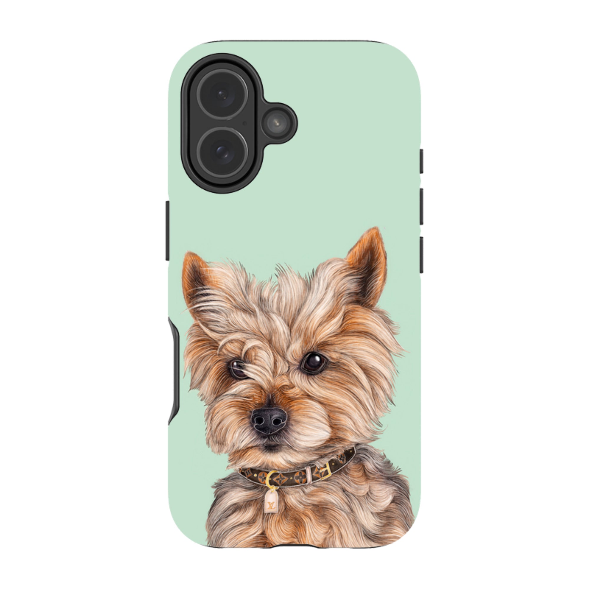 iPhone Tough Case - Yorkie By Catherine Rowe