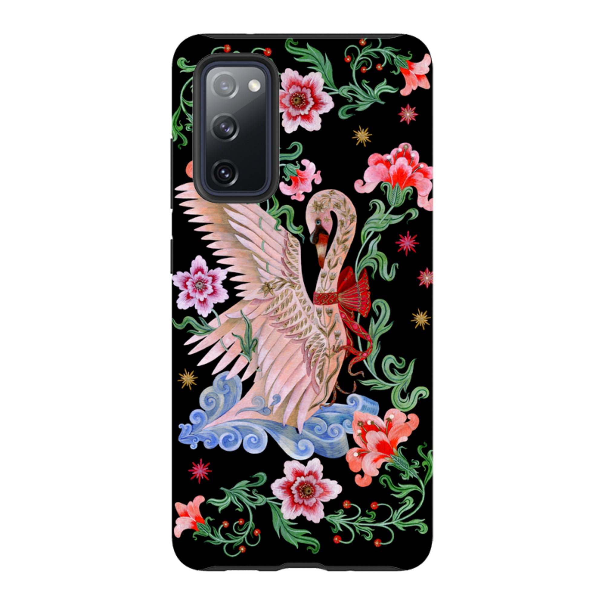 Samsung Tough  Case - Seven Swans A Swimming By Maria Matos