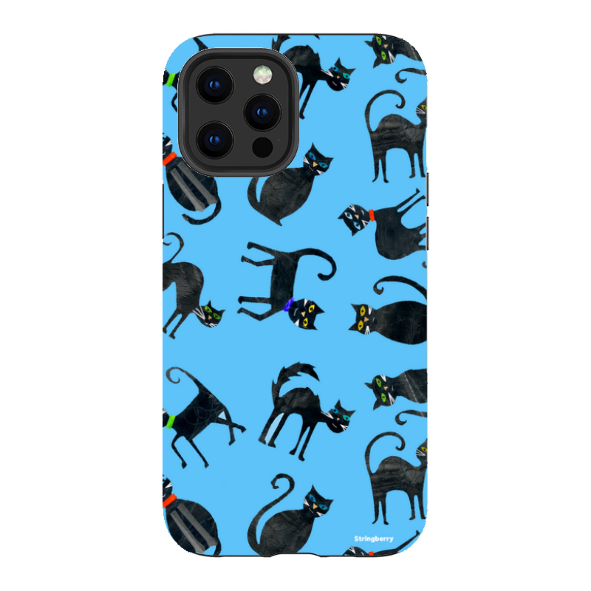 iPhone Tough Case - Tossed Cats By Tracey English