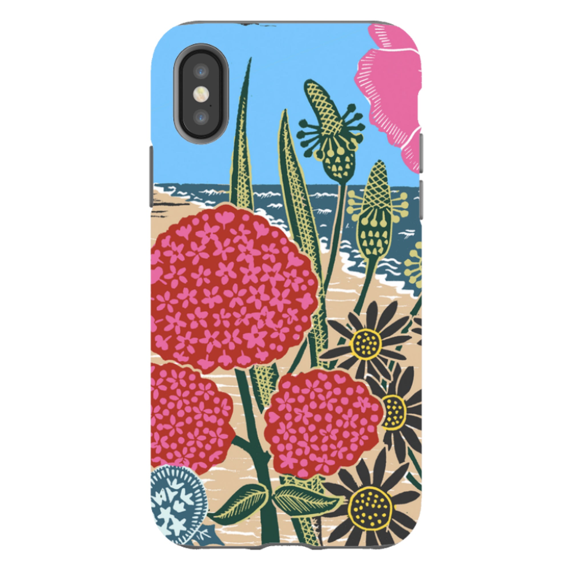 iPhone Tough Case - Beach By Kate Heiss