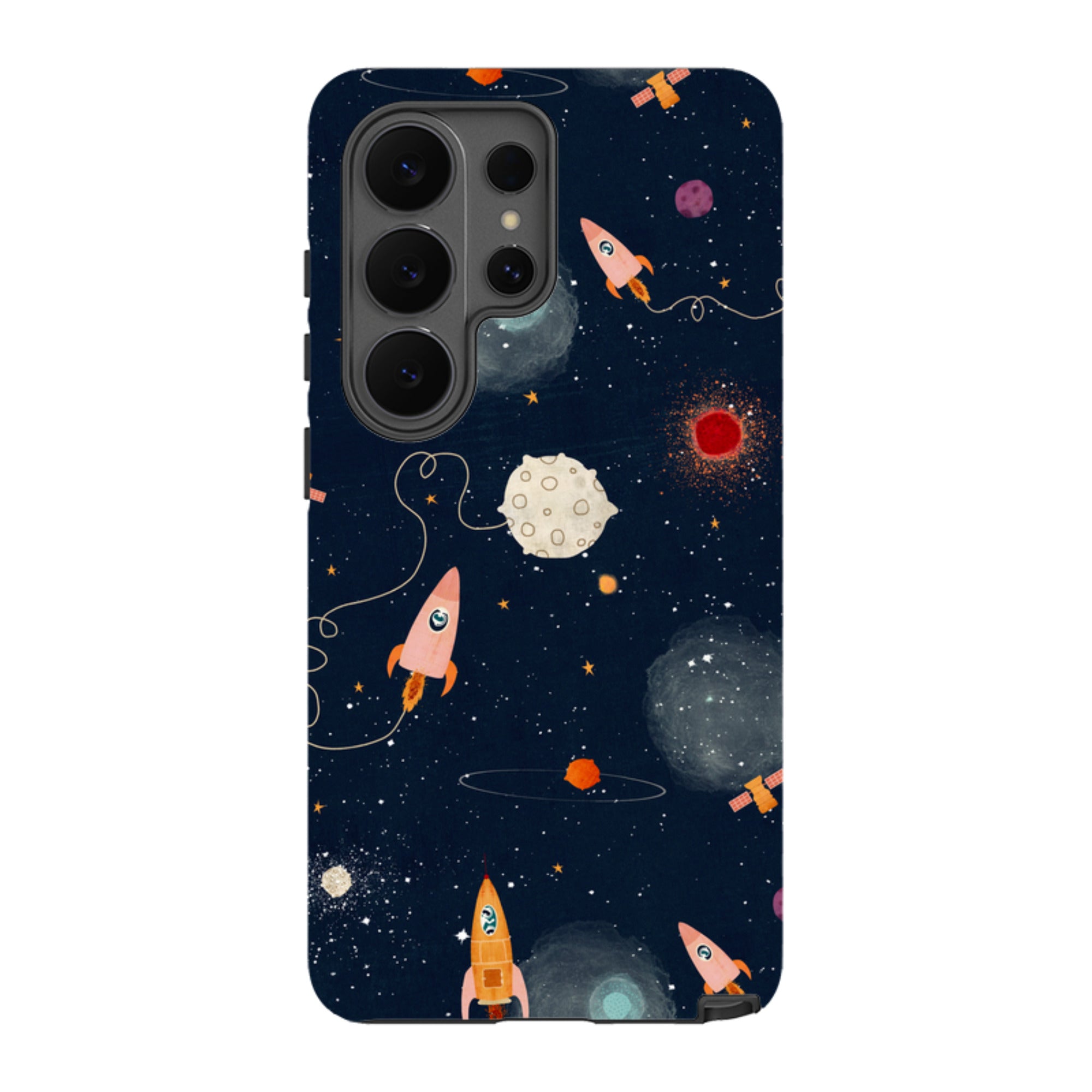 Samsung Tough Case - Rockets Midnight By Katherine Quinn
