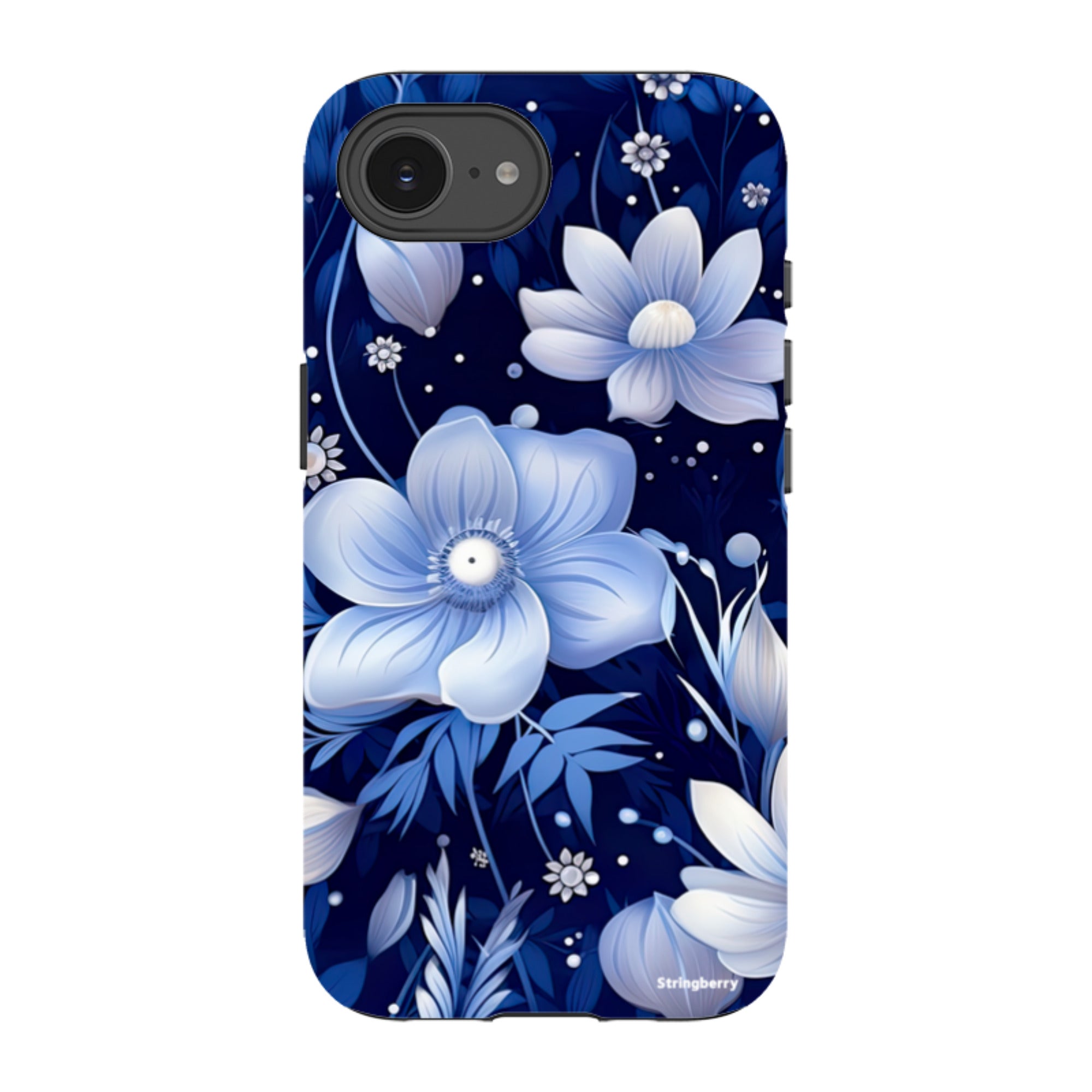 iPhone Tough Case - Blue Nutberry IV