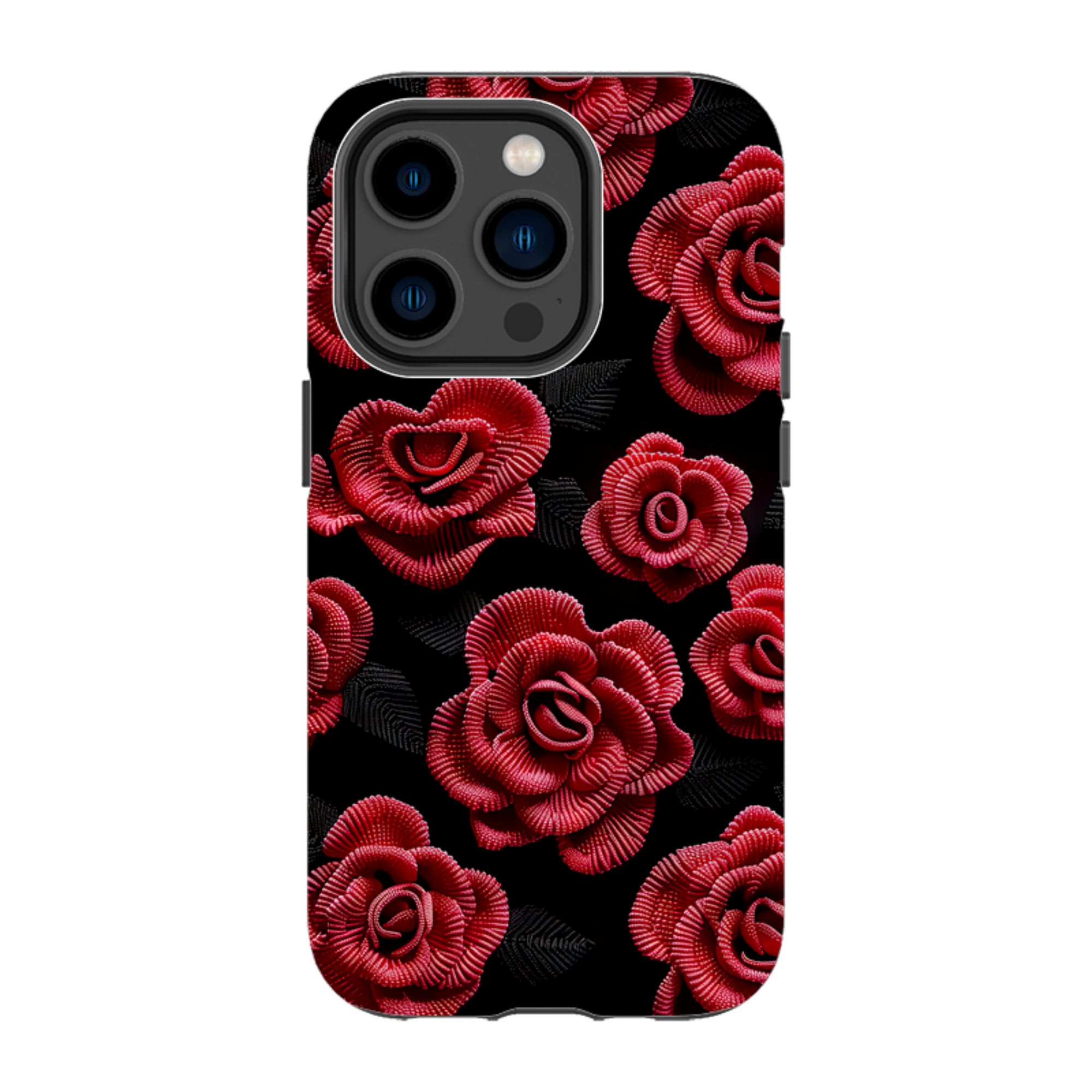 iPhone MagSafe Tough Case - Dark Roses II