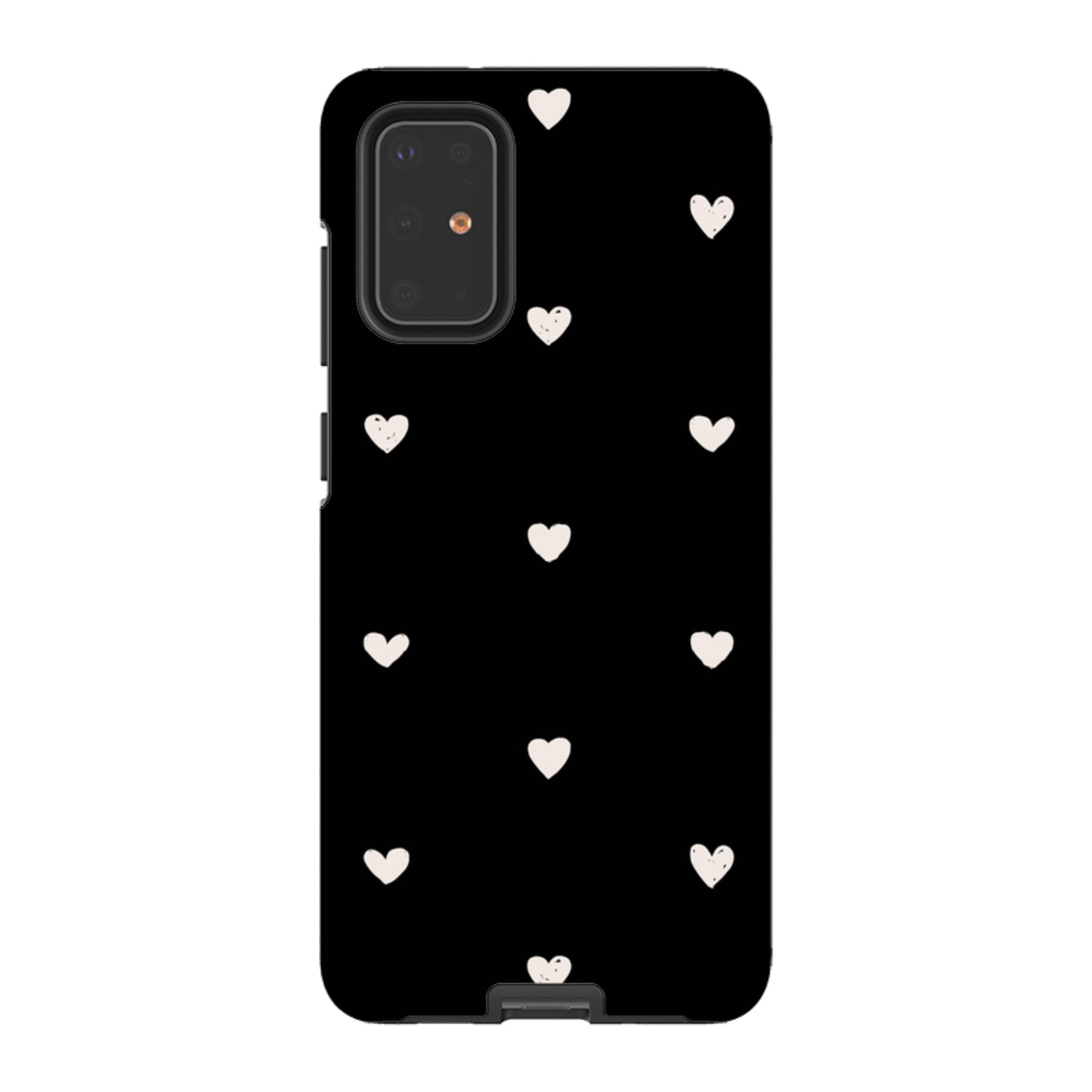 Samsung Tough Case - Hearts Black