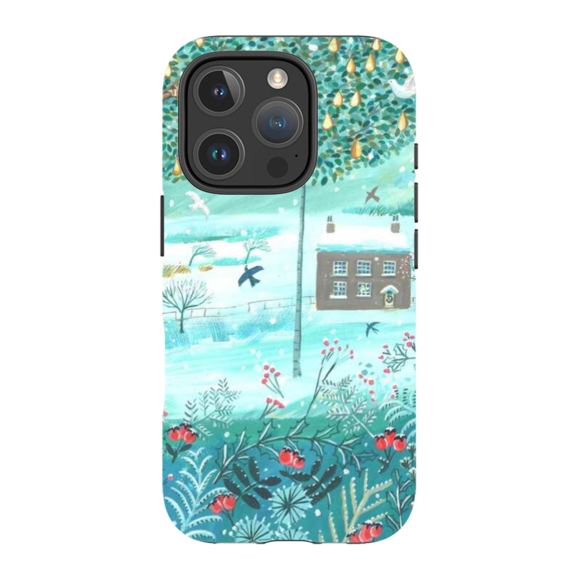 iPhone Tough Case - Pear Trees By Mary Stubberfield