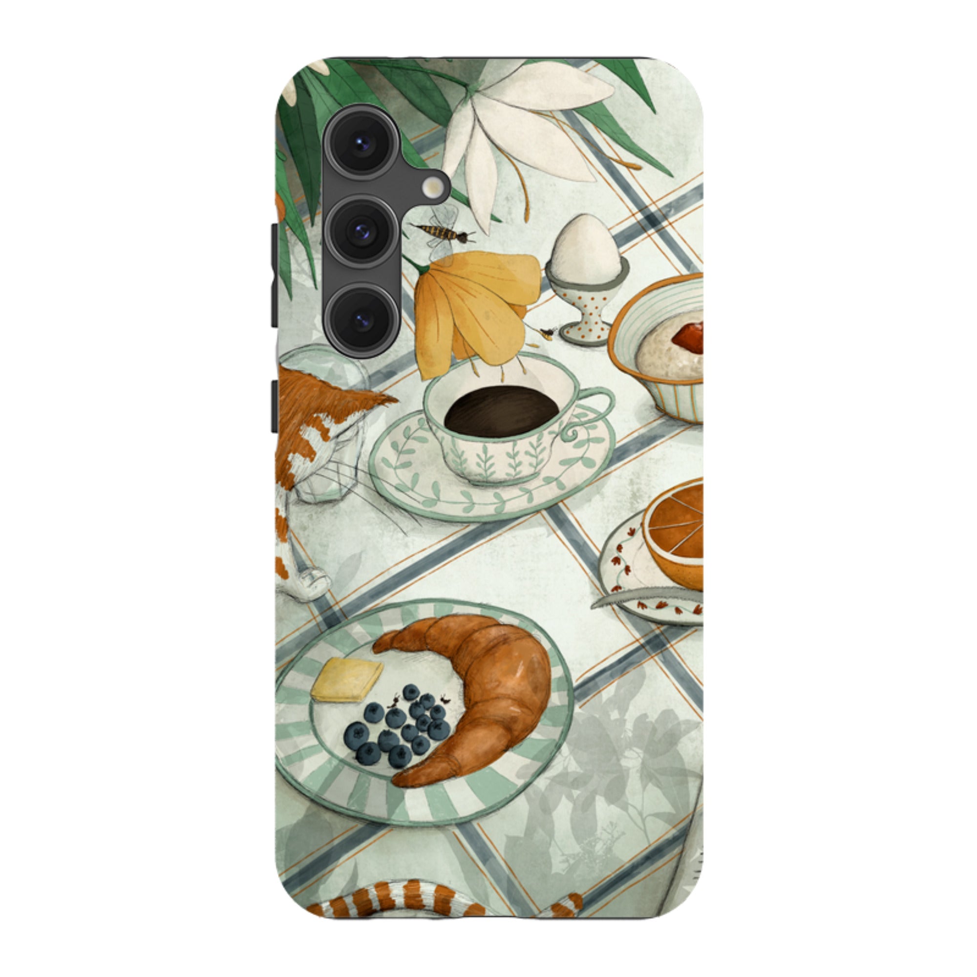 Samsung Tough Case - Hungry Friends By Maja Lindberg