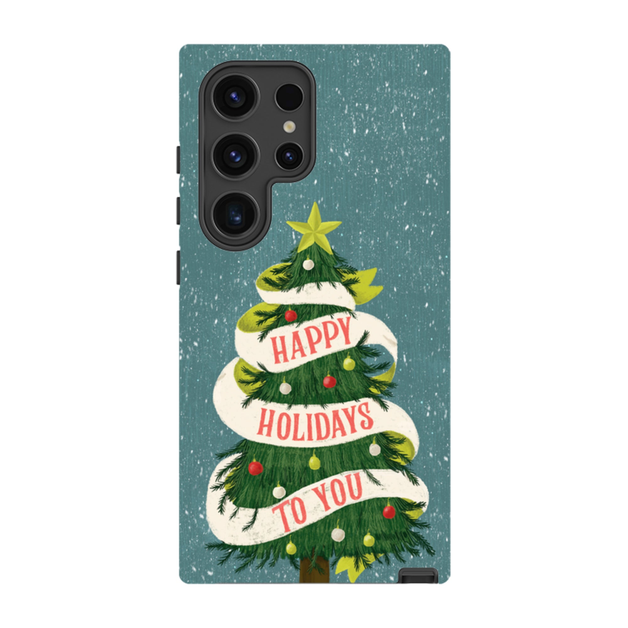 Samsung Tough Case - Happy Holidays By Abby Jacobs