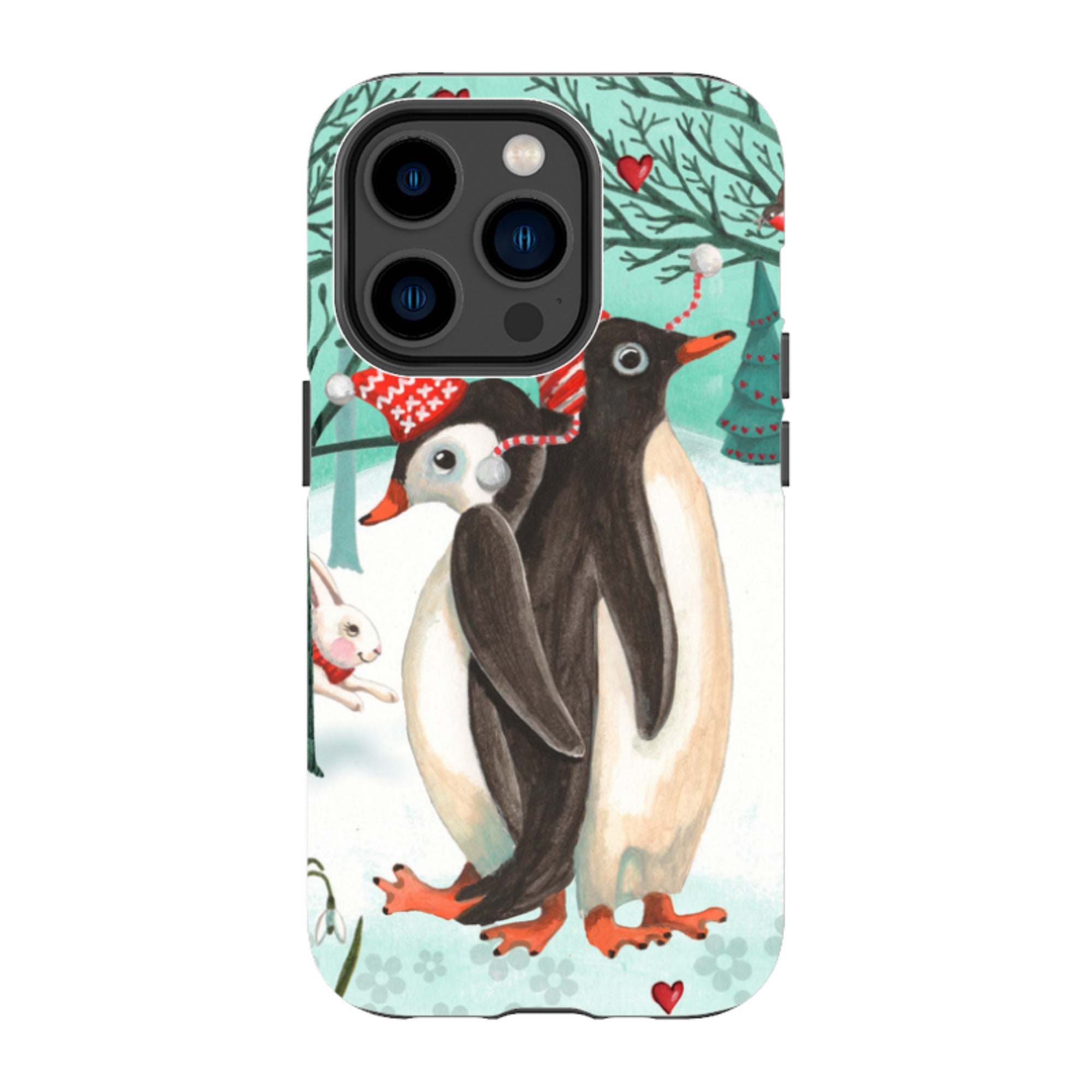 iPhone MagSafe Tough Case -  Winter Together By Caroline Bonne Muller
