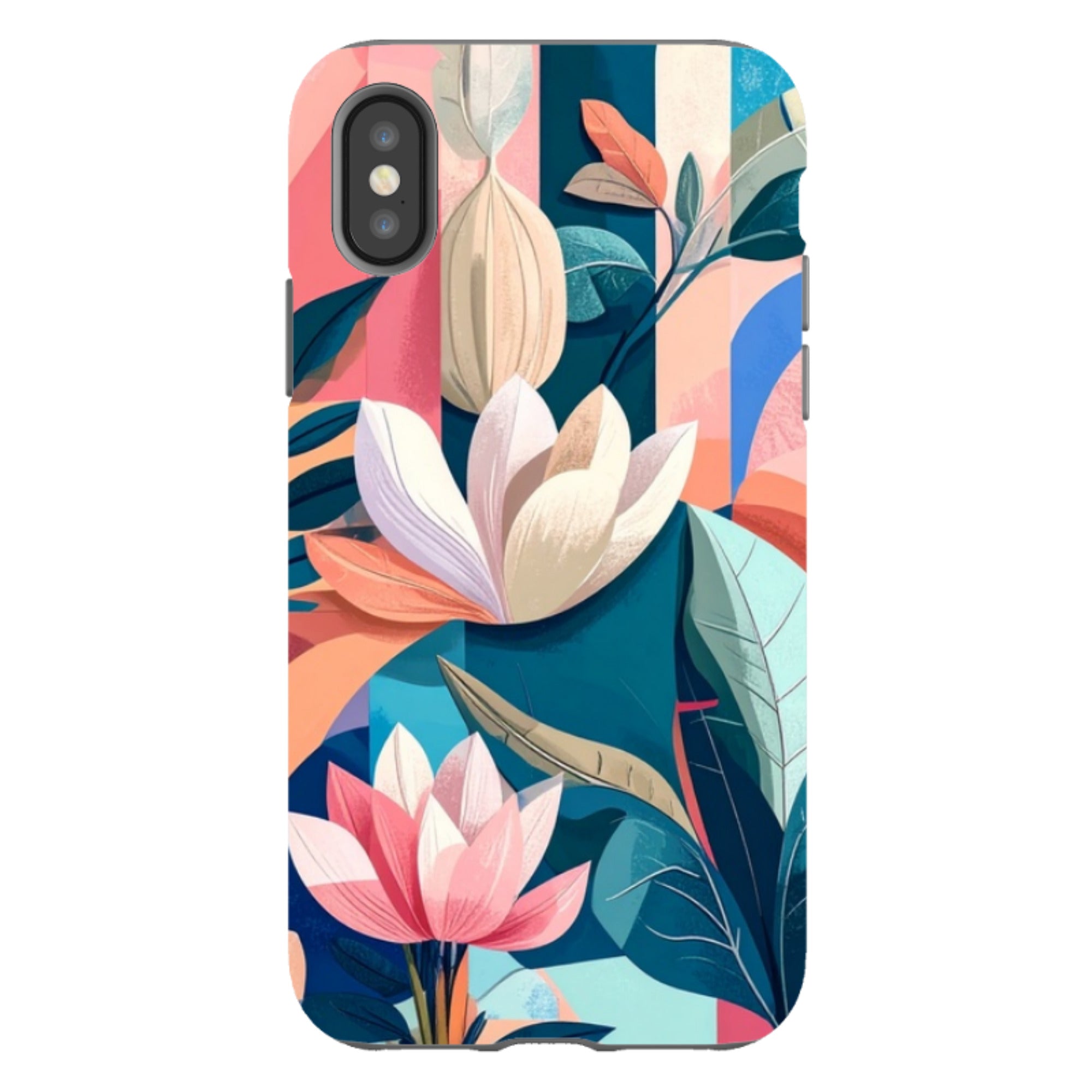 iPhone Tough Case - Long Floral