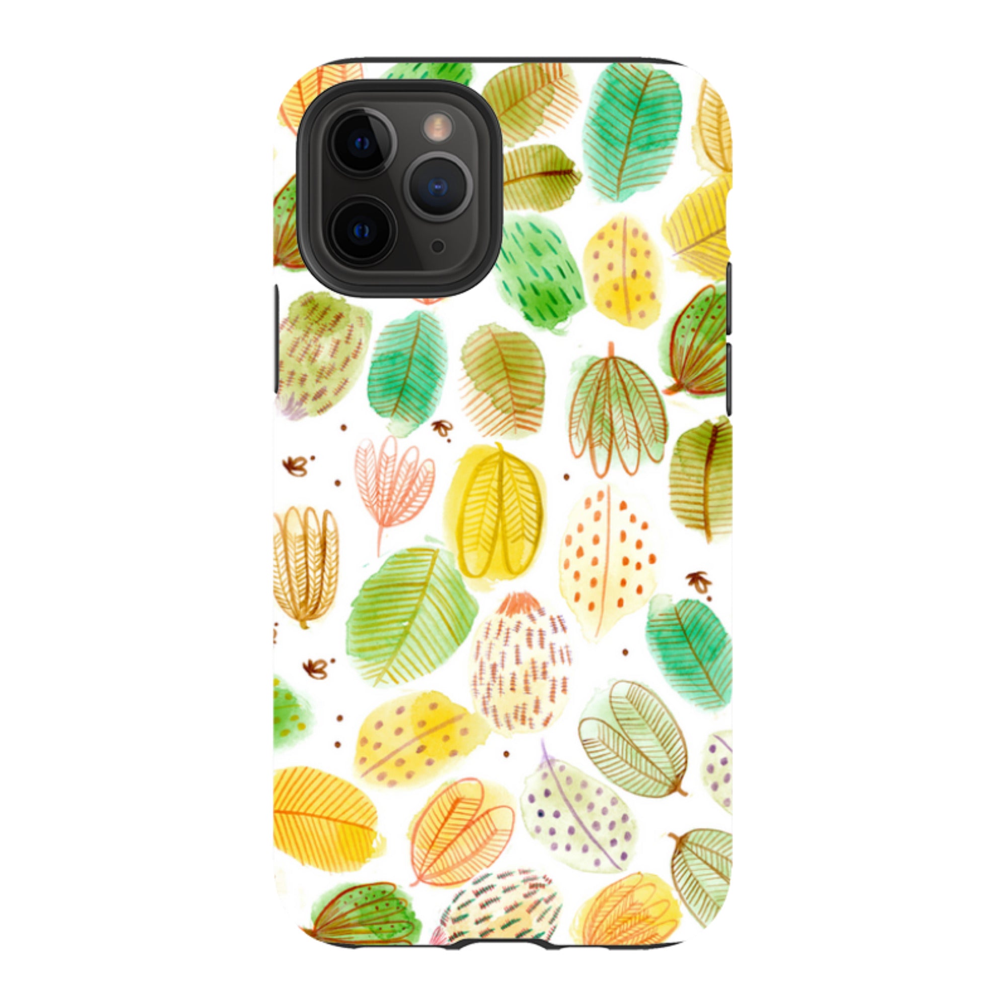 iPhone Tough Case - Leaves By Gabriela Larios