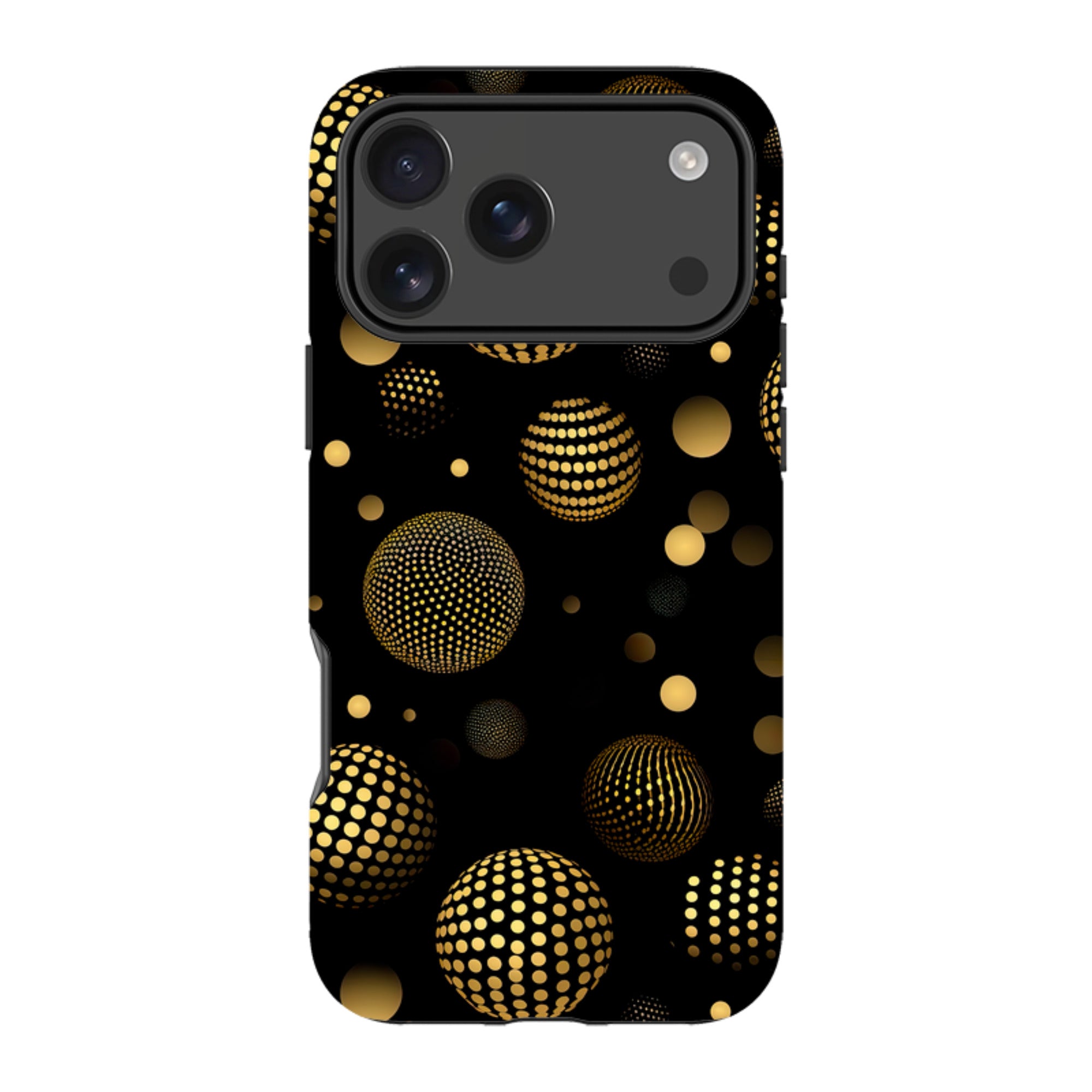 iPhone MagSafe Tough Case - Dark Polka