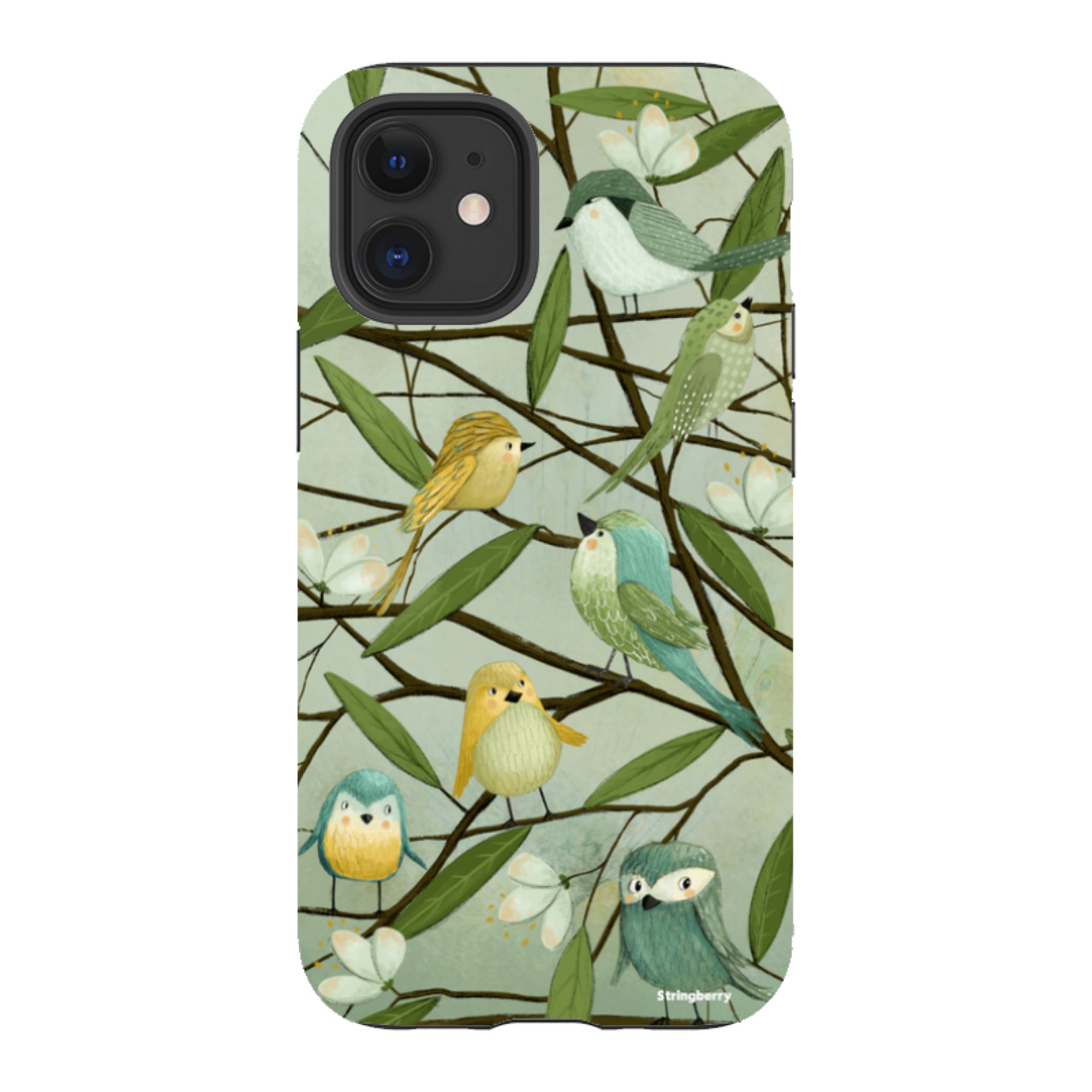 iPhone Tough Case - Birds By Maja Lindberg