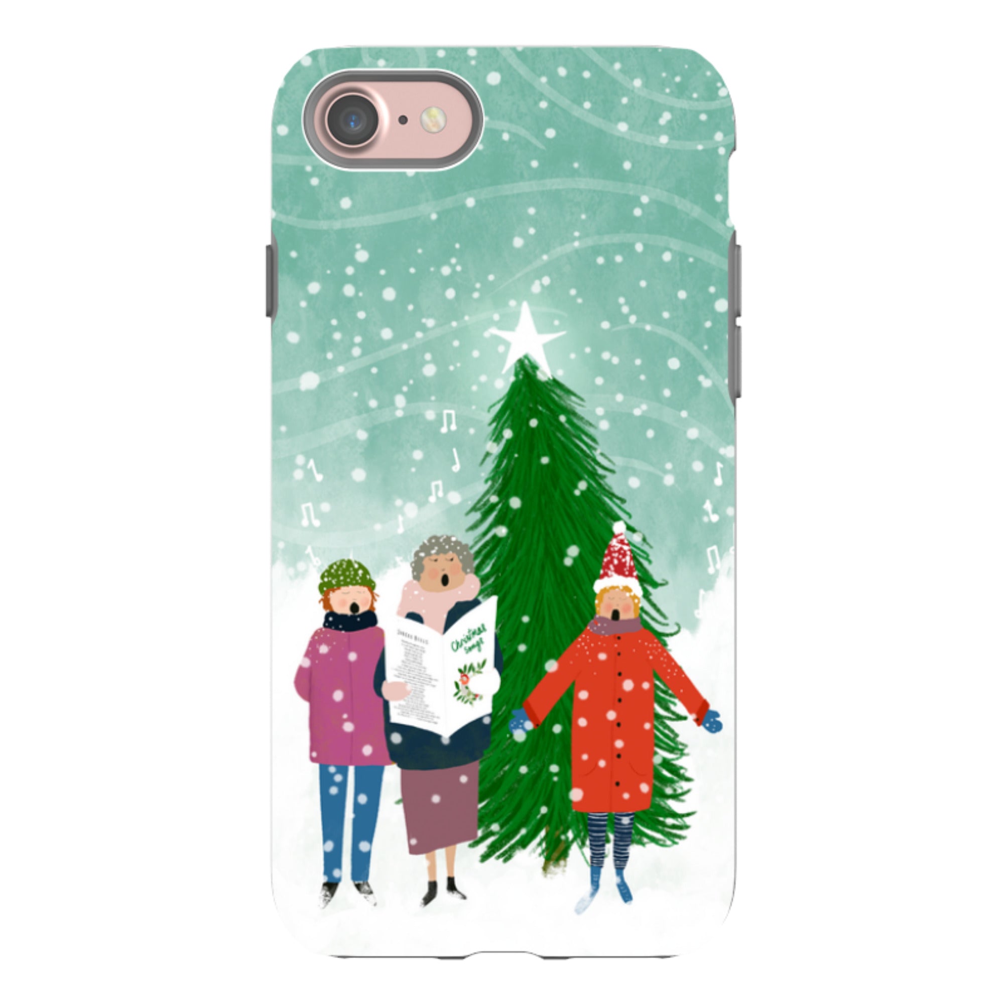 iPhone Tough Case - Card Singers 2 By Katherine Quinn