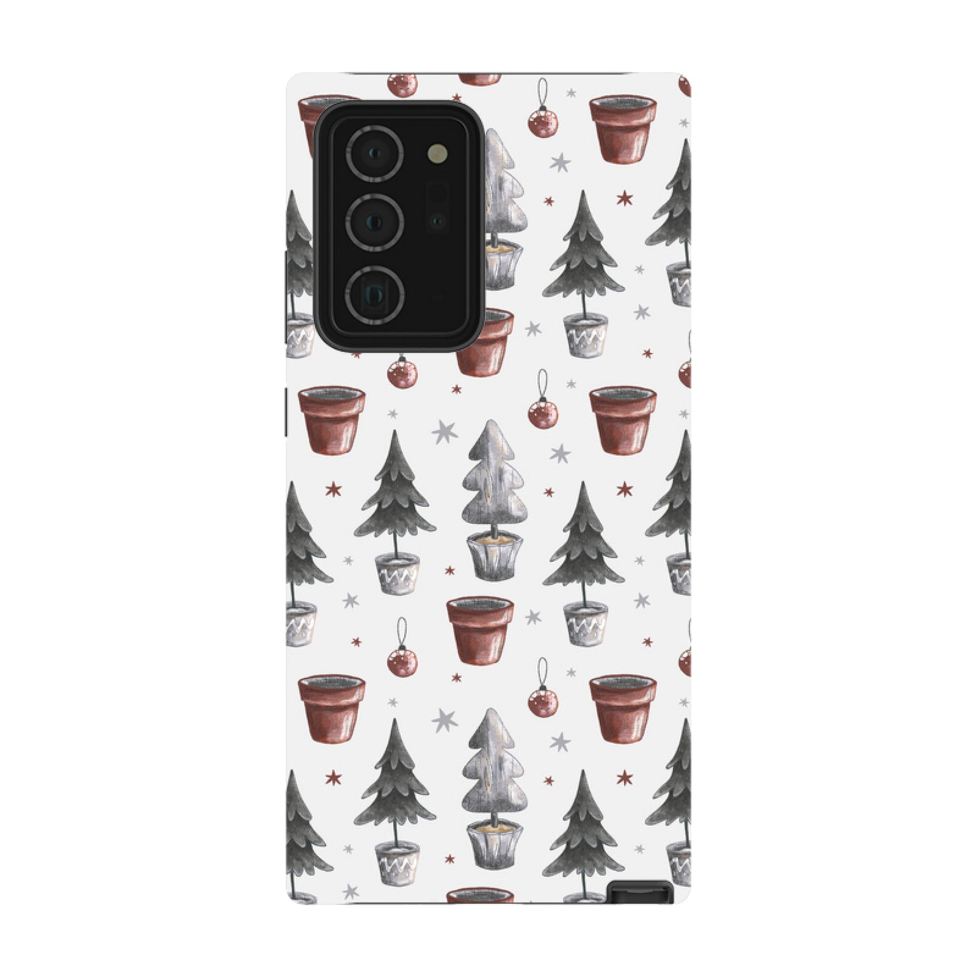 Samsung Tough Case - Xmas Tree Pattern