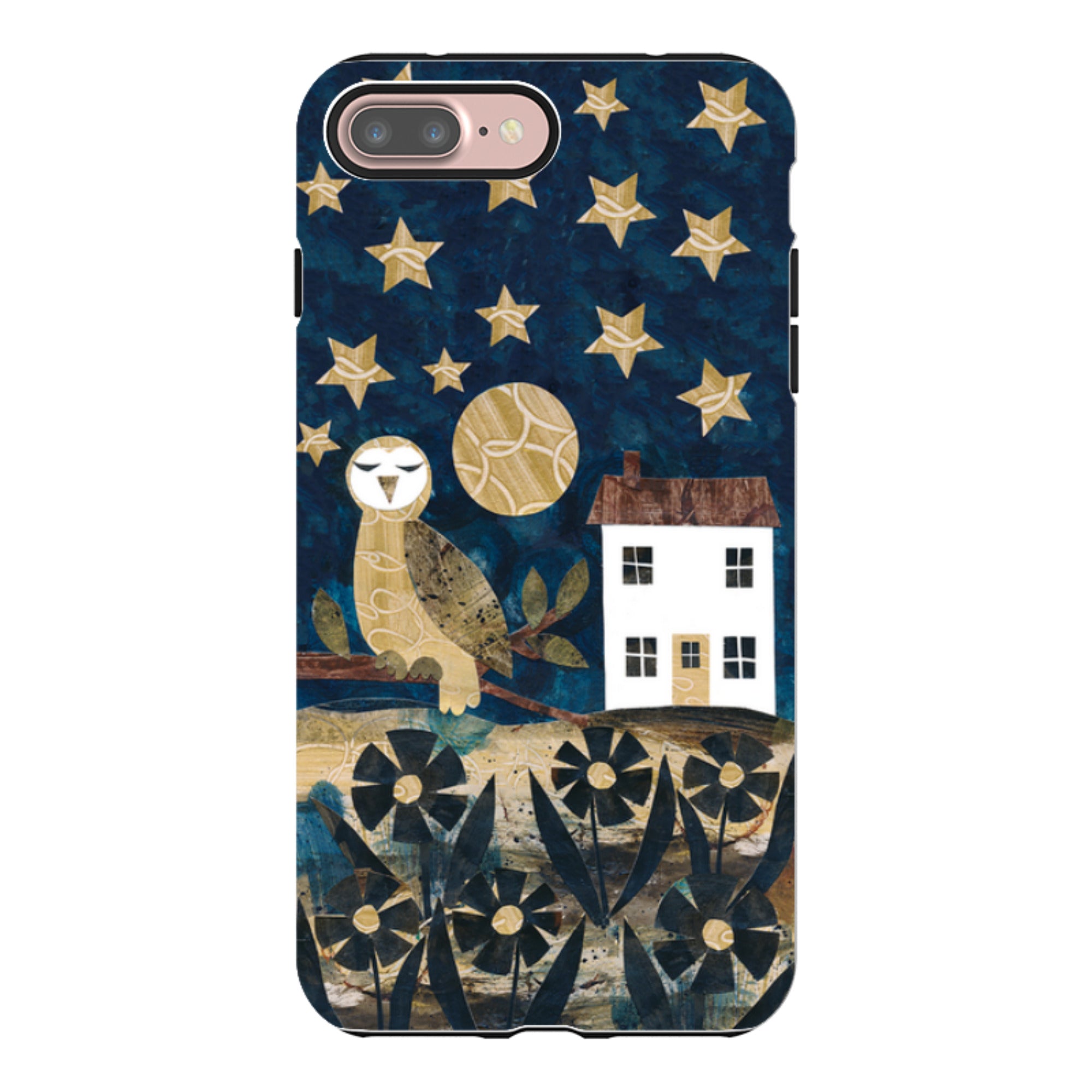 iPhone Tough Case - Night Watch Owl By Tracey English