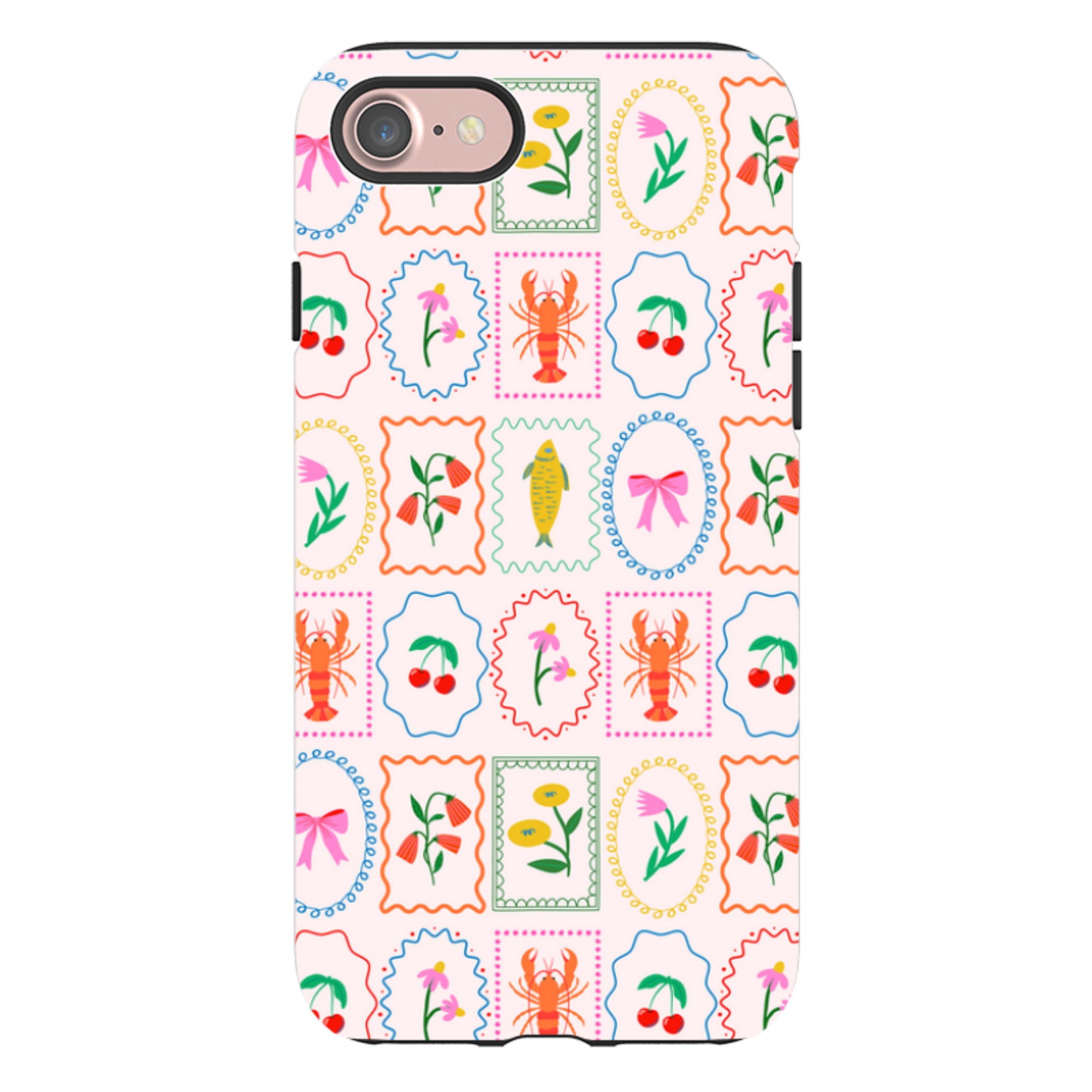 iPhone Tough Case - Chic Stamps