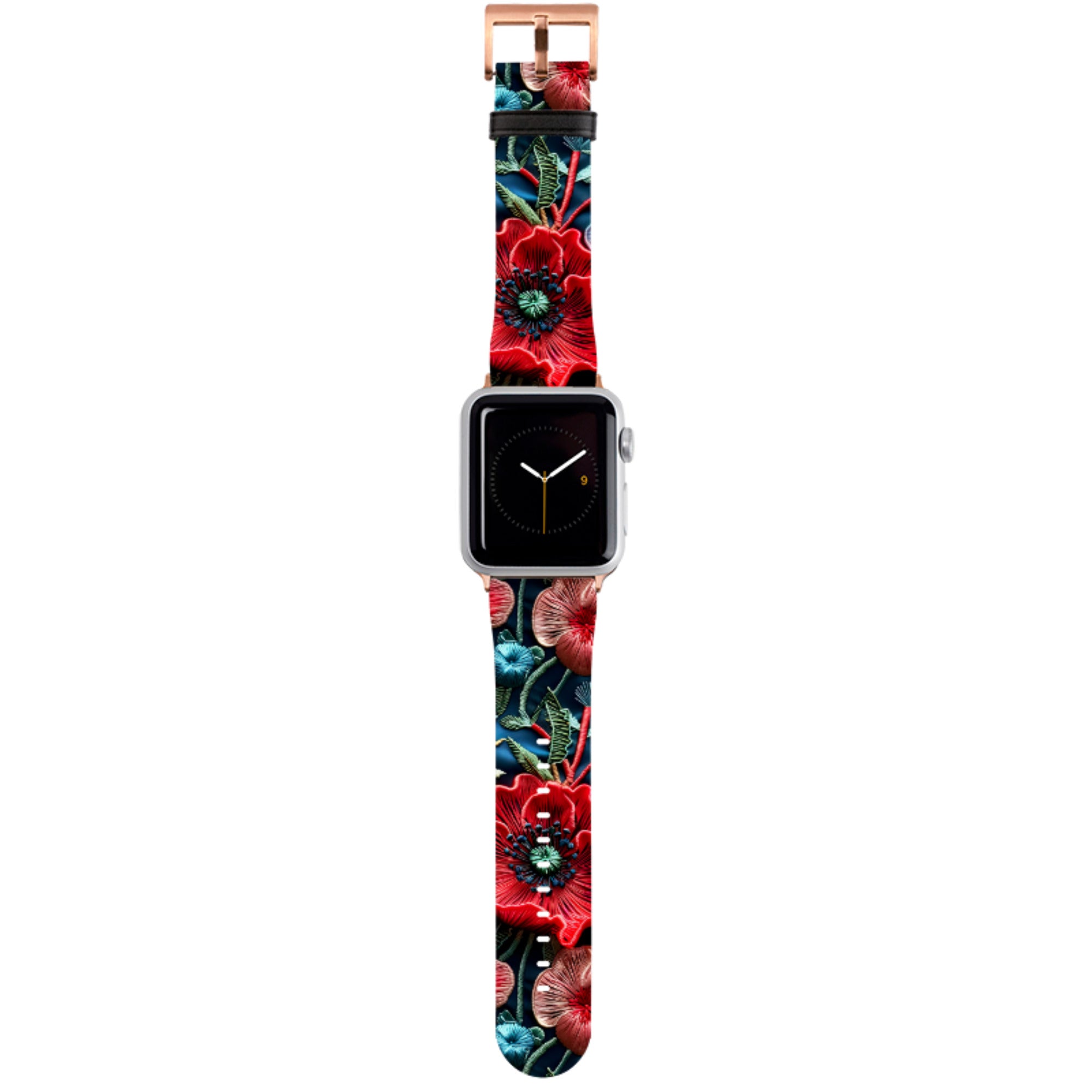 Poppy Love II Apple Watch Strap