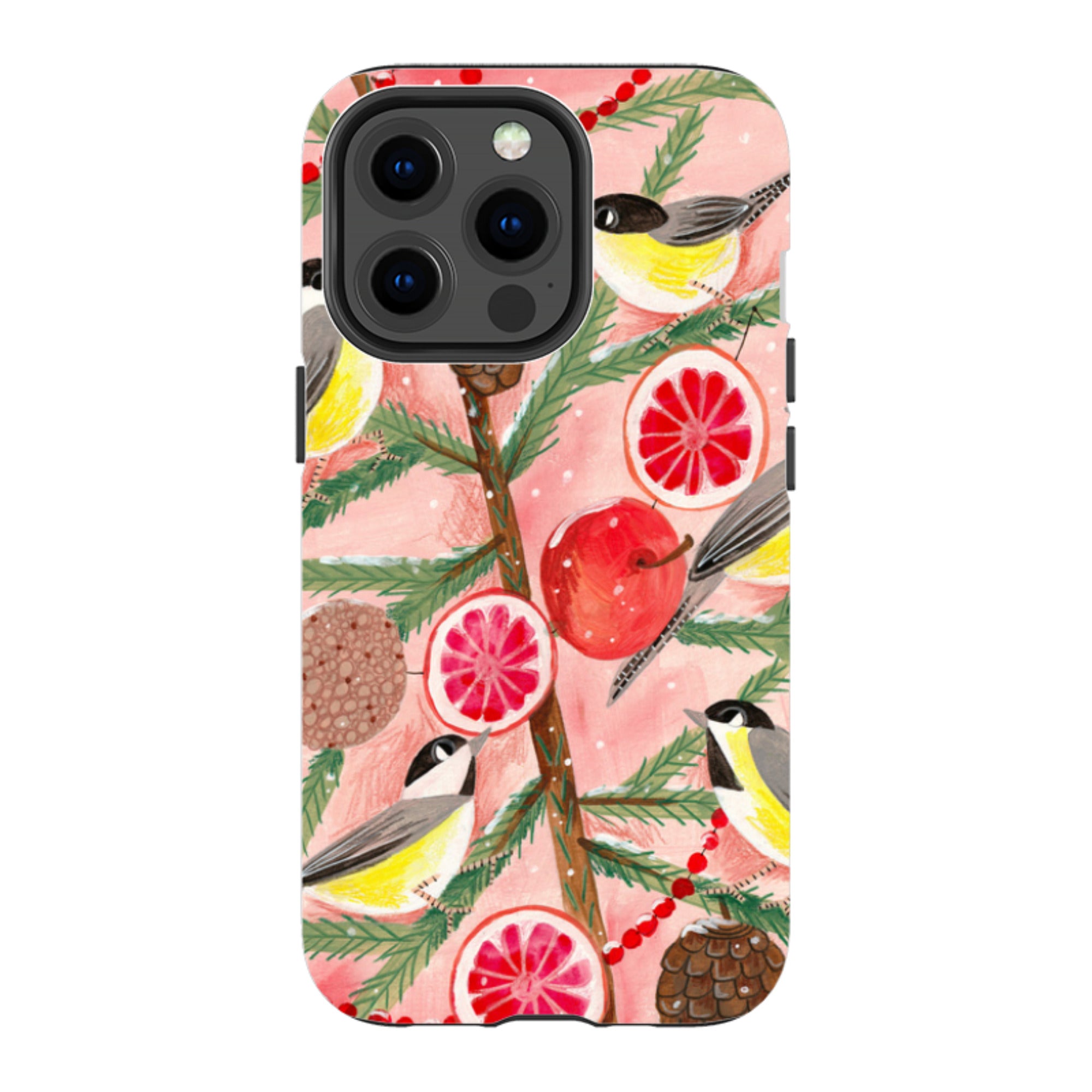 iPhone Tough Case - Chickadee By Caroline Bonne Muller