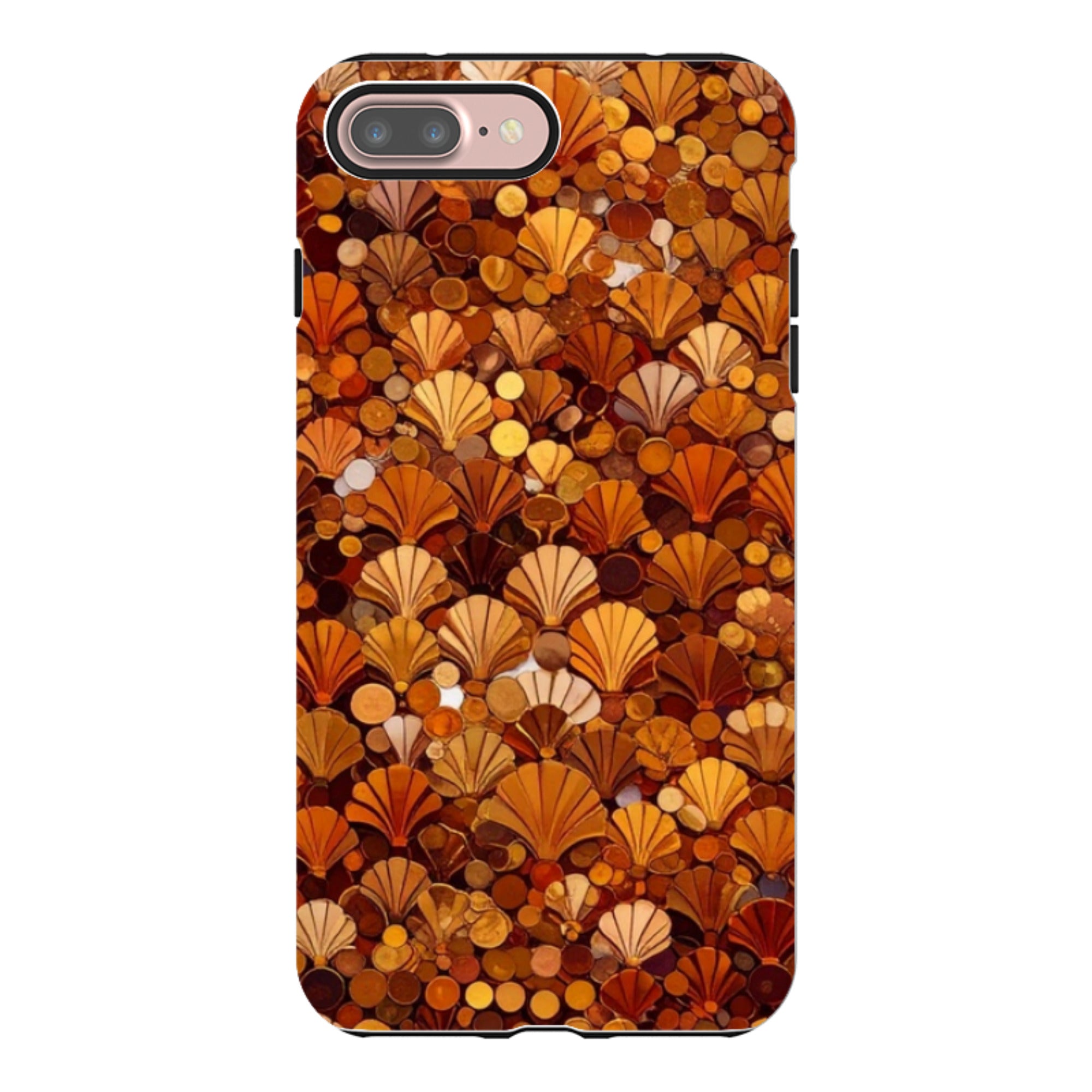 iPhone Tough Case - Golden Shells