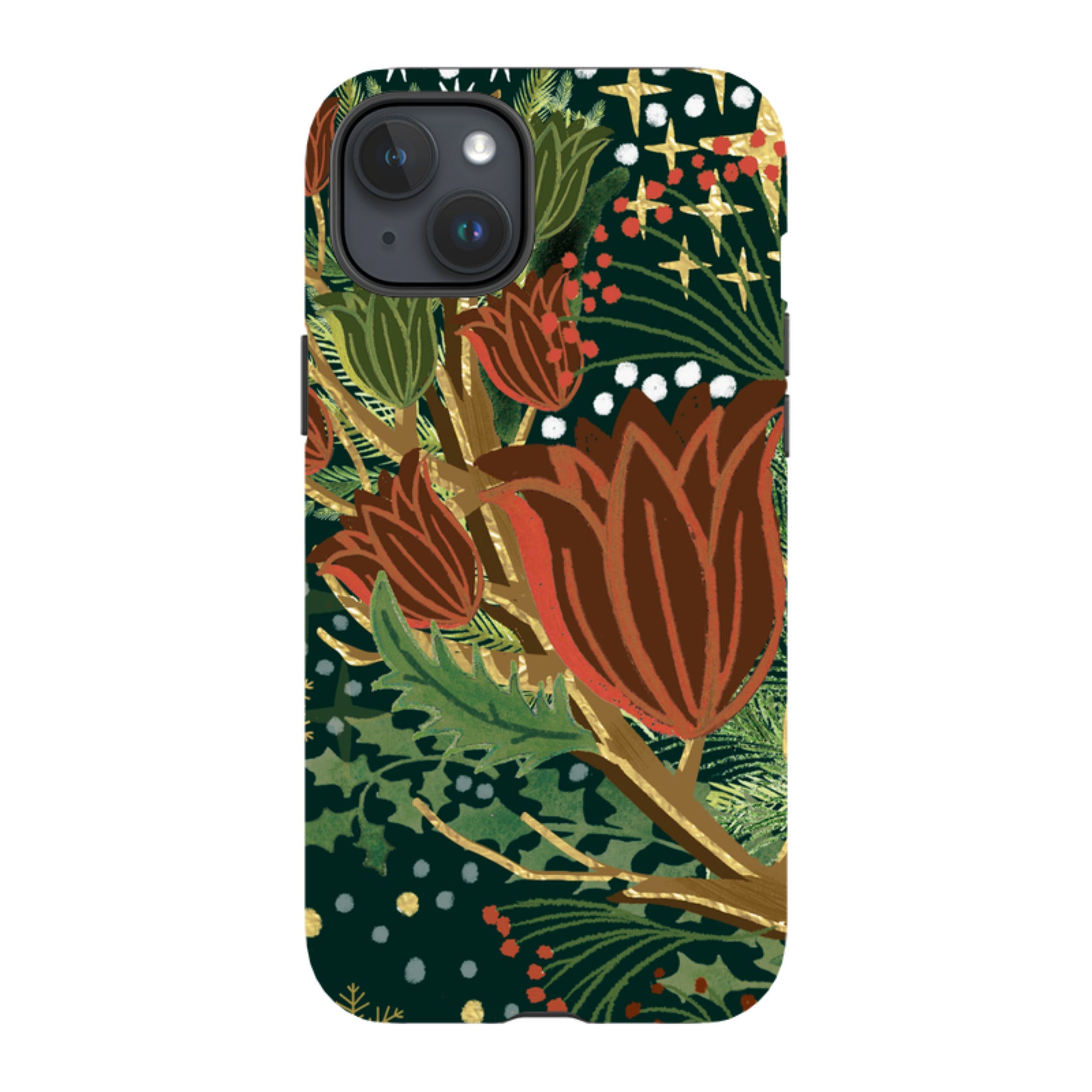 iPhone Tough Case - Winter Deer II By Emma Frances Grant