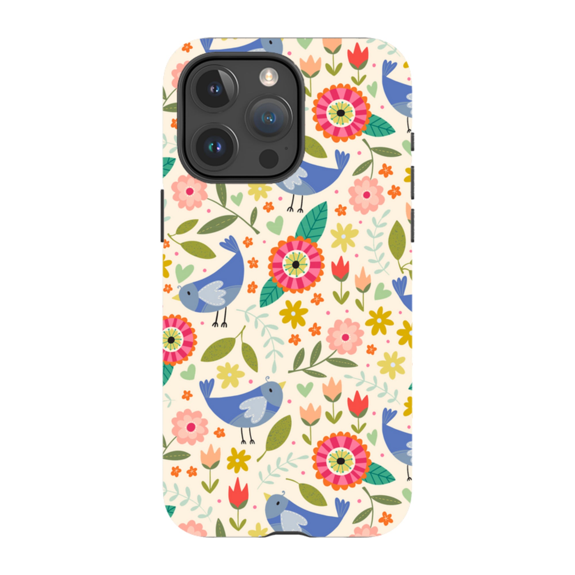 iPhone MagSafe Tough Case -  Bird Pattern I By Suzy Taylor