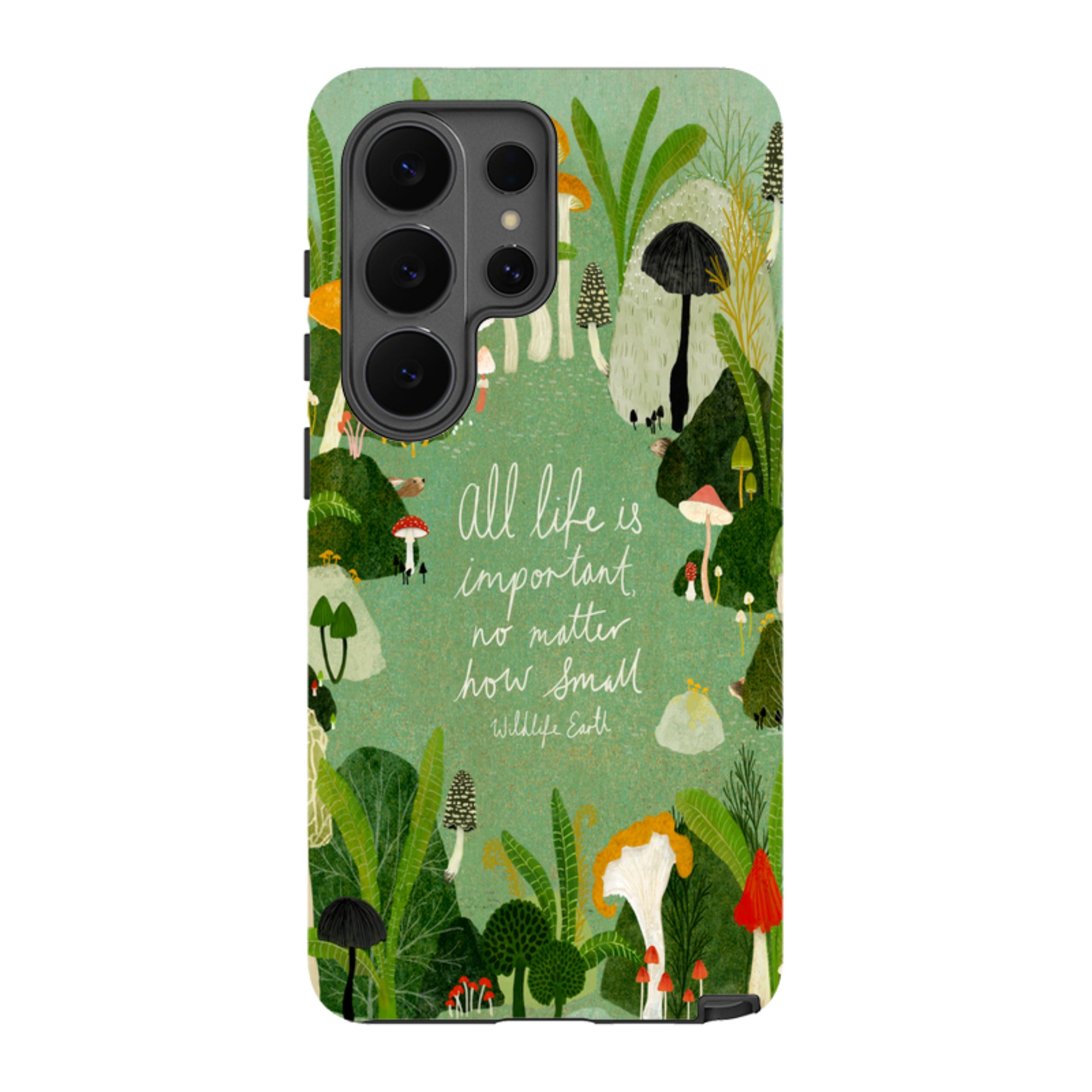 Samsung Tough Case - Wildlife Text By Katherine Quinn