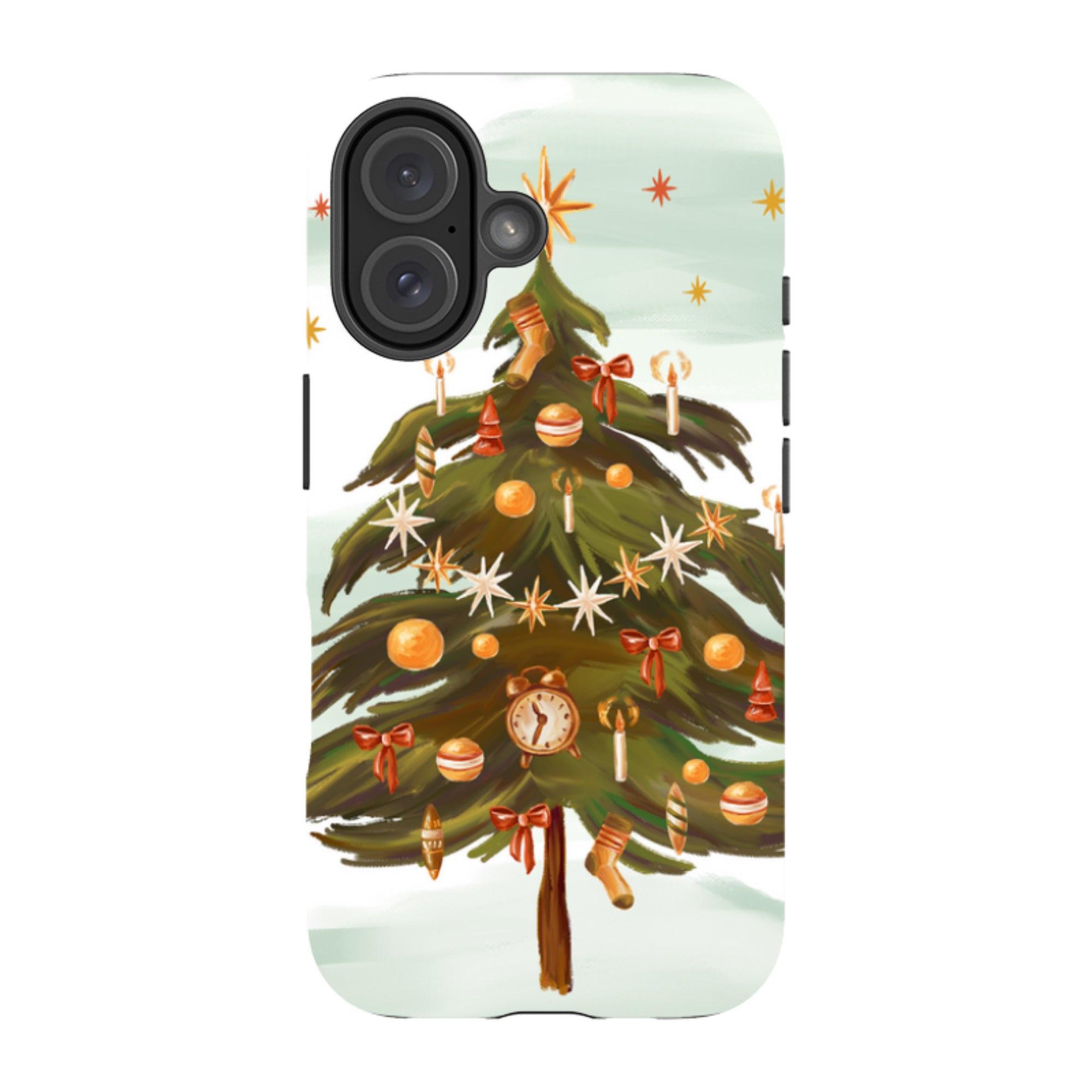 iPhone Tough Case - Outdoor Xmas Tree