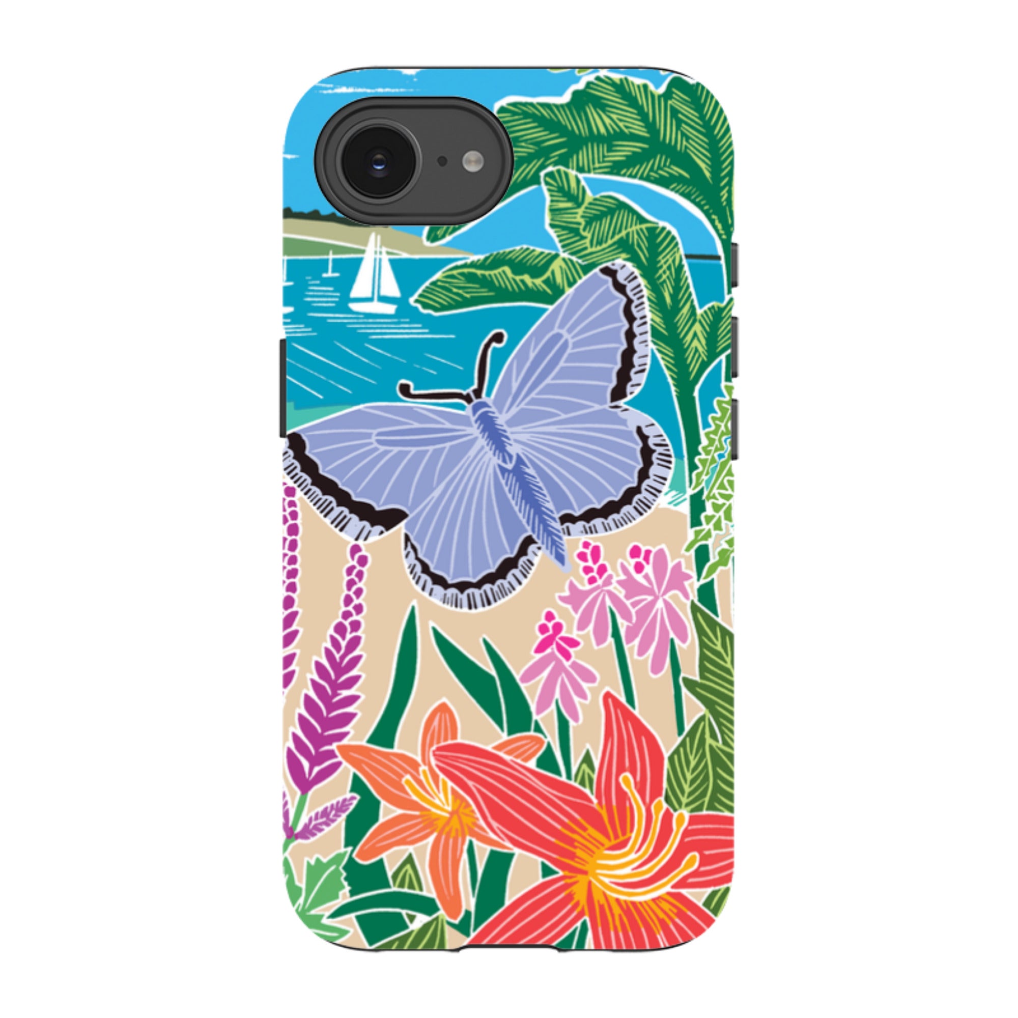 iPhone Tough Case - Trebah Garden By Kate Heiss