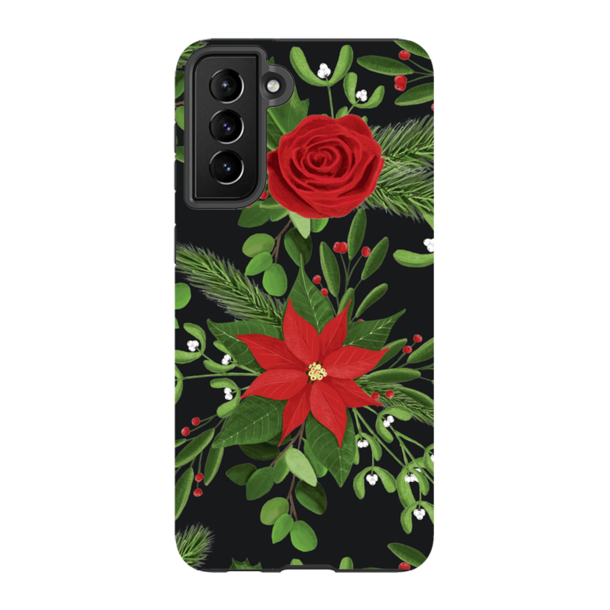 Samsung Tough Case - Black White Plaid By Abby Jacobs