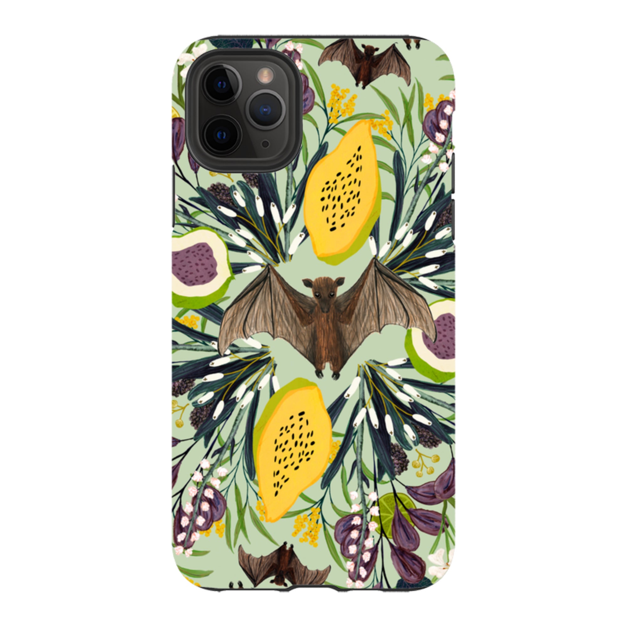 iPhone Tough Case - Bats By Katherine Quinn