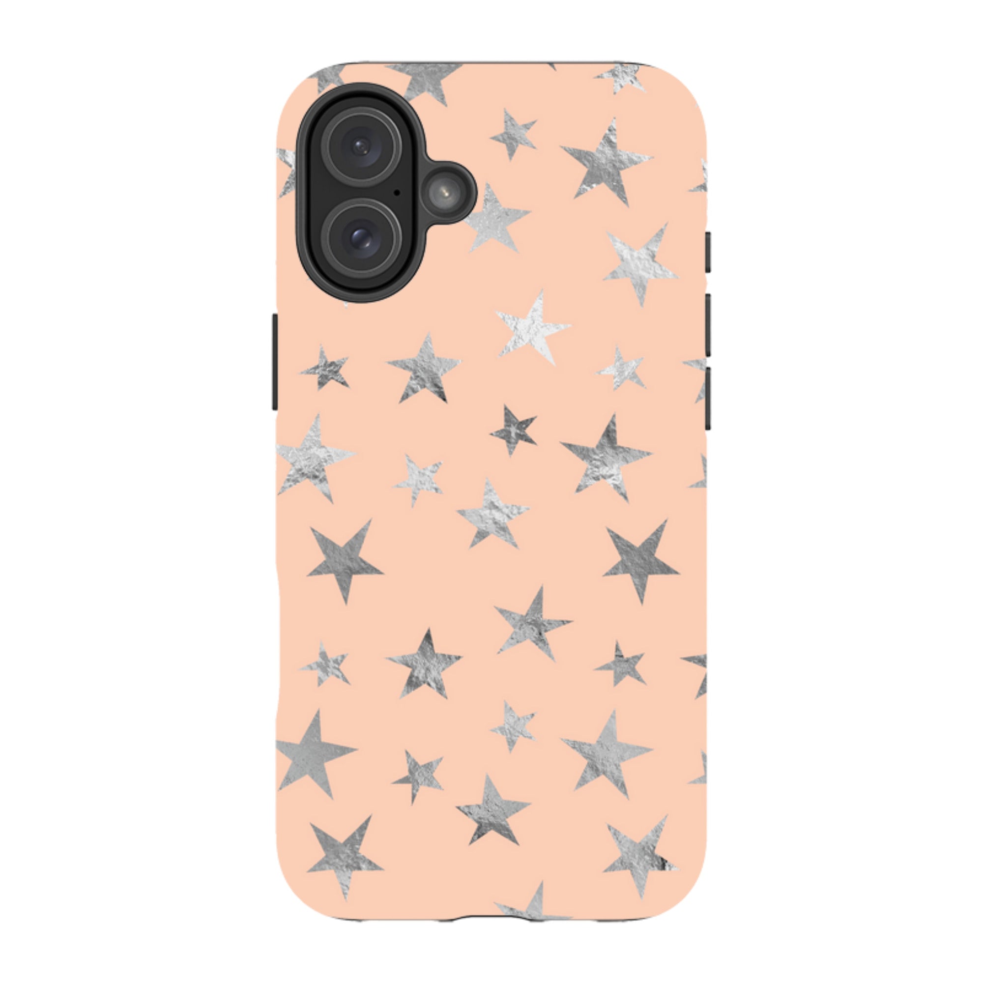 iPhone Tough Case - Pale and Silver Stars
