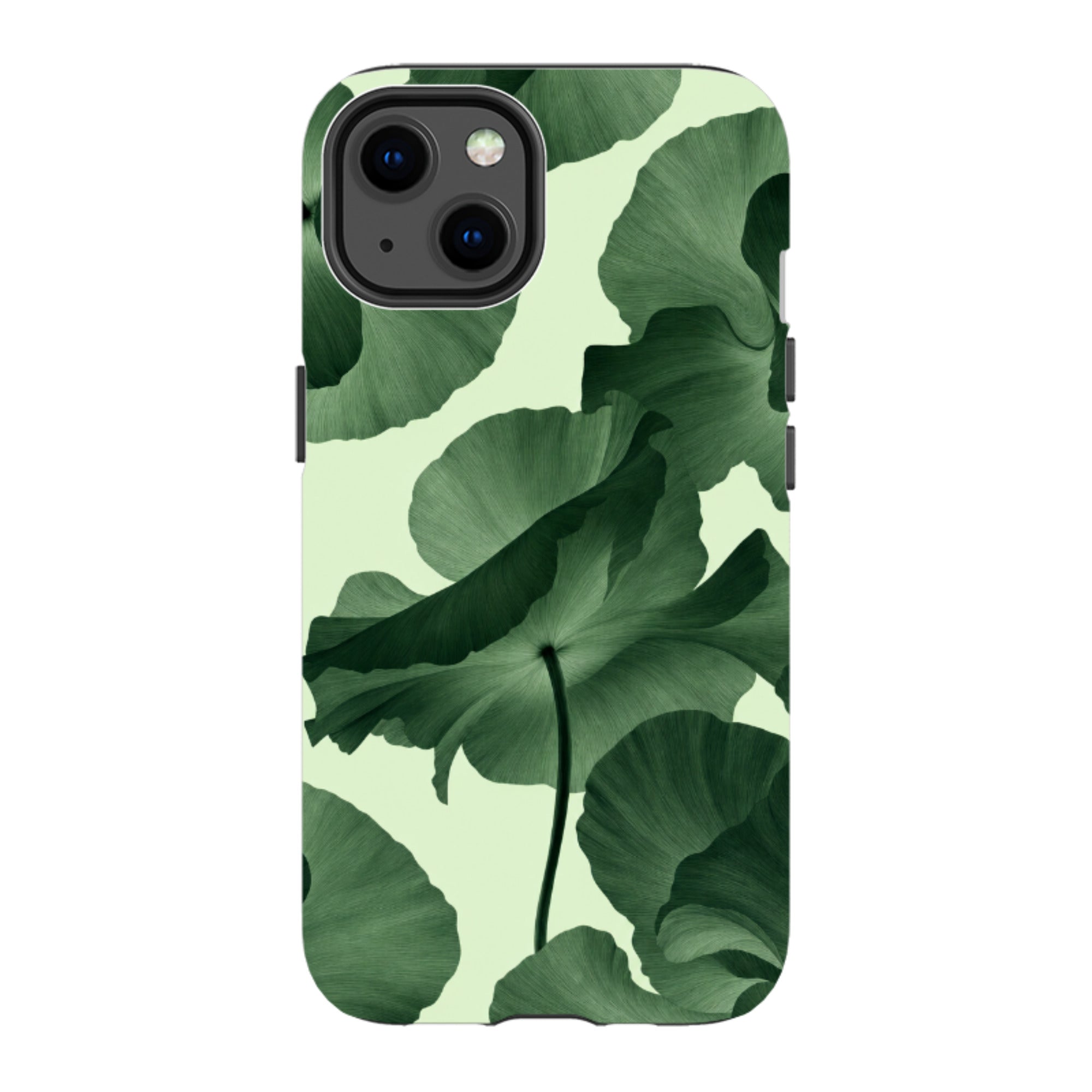 iPhone Tough Case - Sage Green Poppy