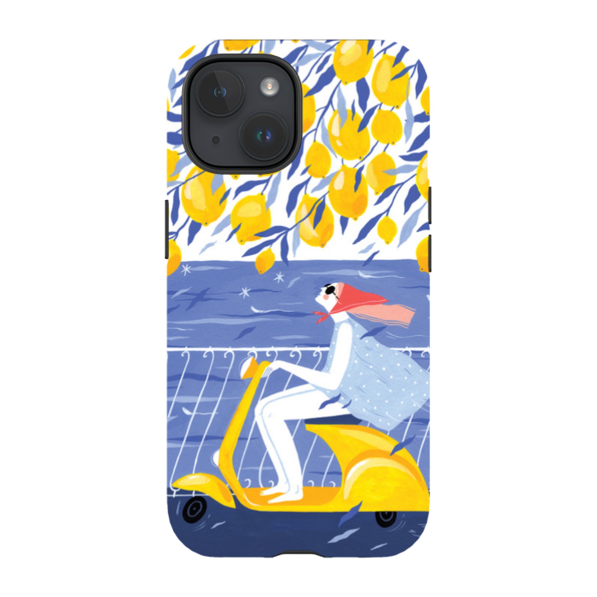 iPhone Tough Case - Amalfi Ride By Madalina Andronic