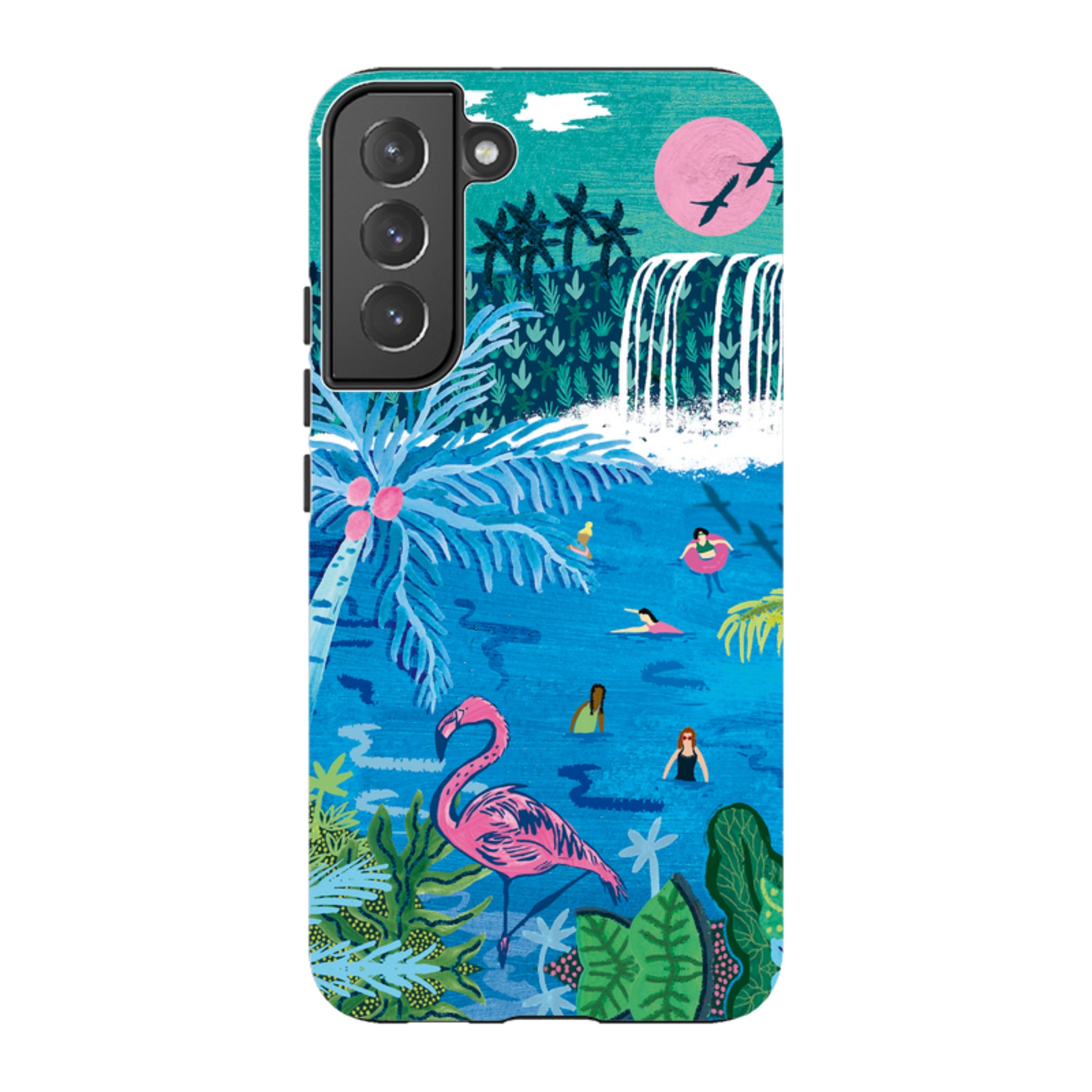 Samsung Tough  Case - Palm Pool By Emma Frances Grant