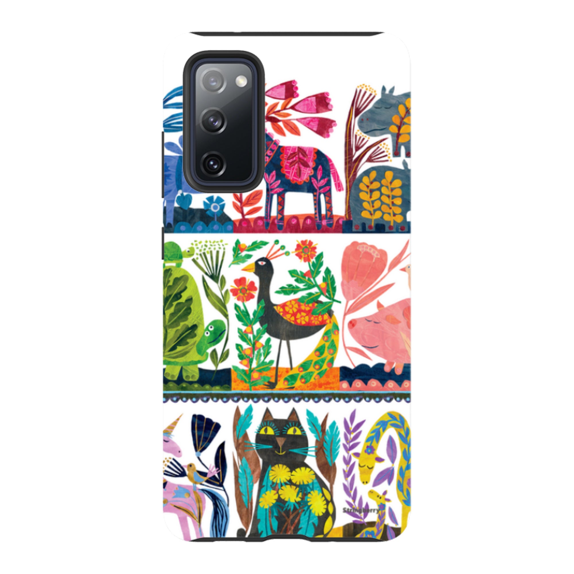 Samsung Tough Case - Folk Colour By Tracey English
